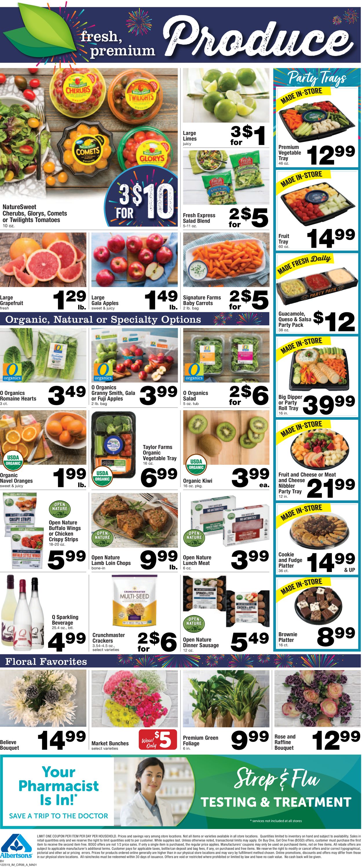 Catalogue Albertsons - New Year's Ad 2019 from 12/26/2019