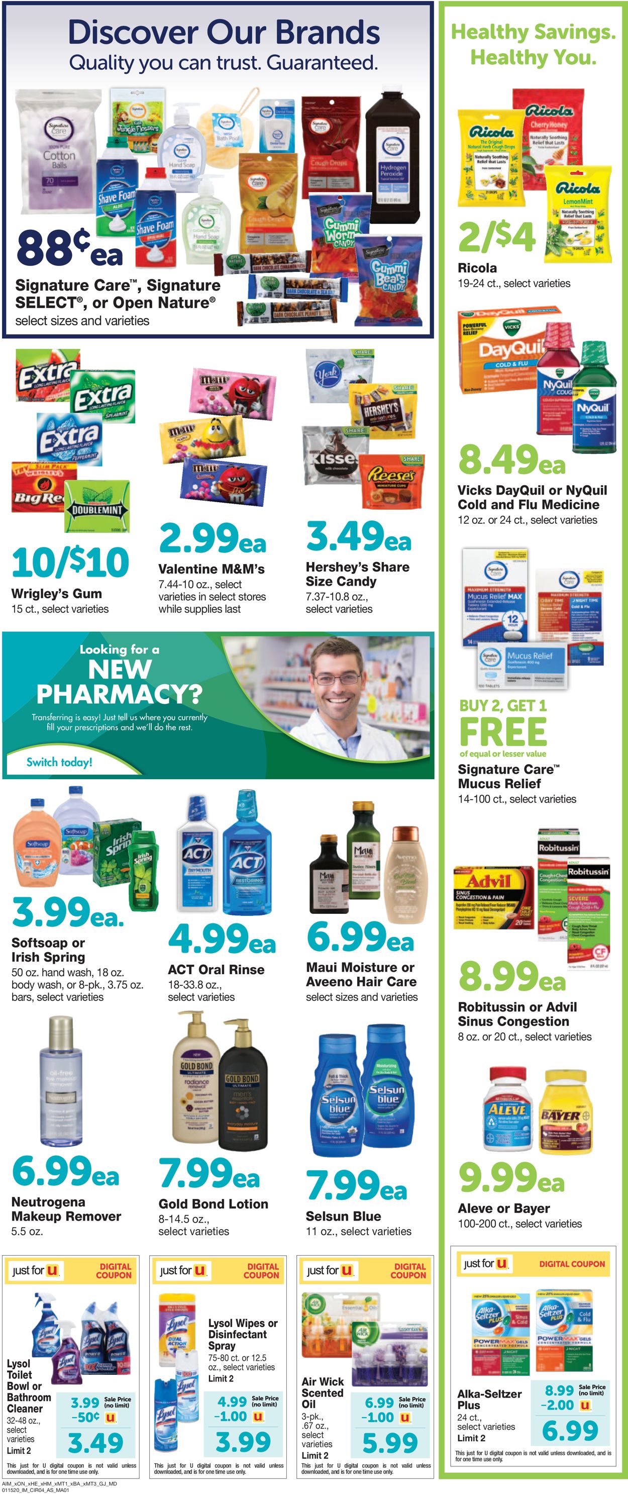 Catalogue Albertsons from 01/15/2020