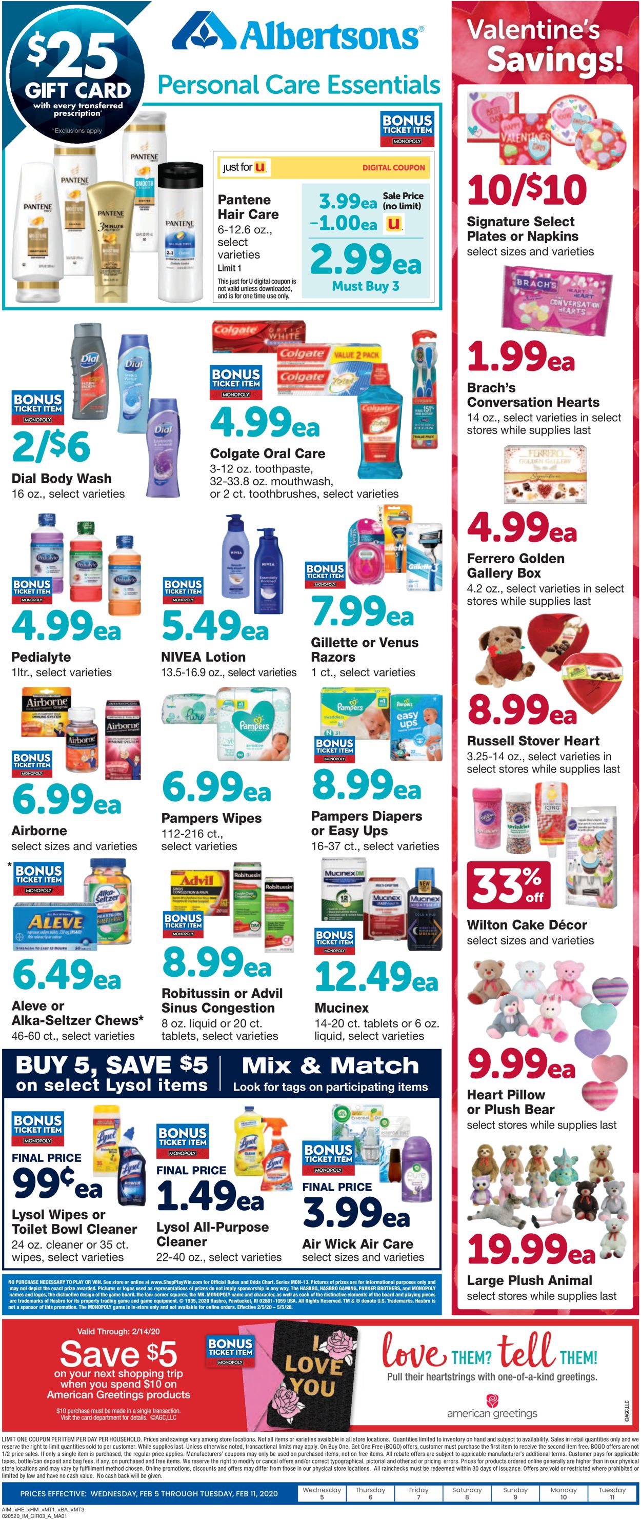Catalogue Albertsons from 02/05/2020