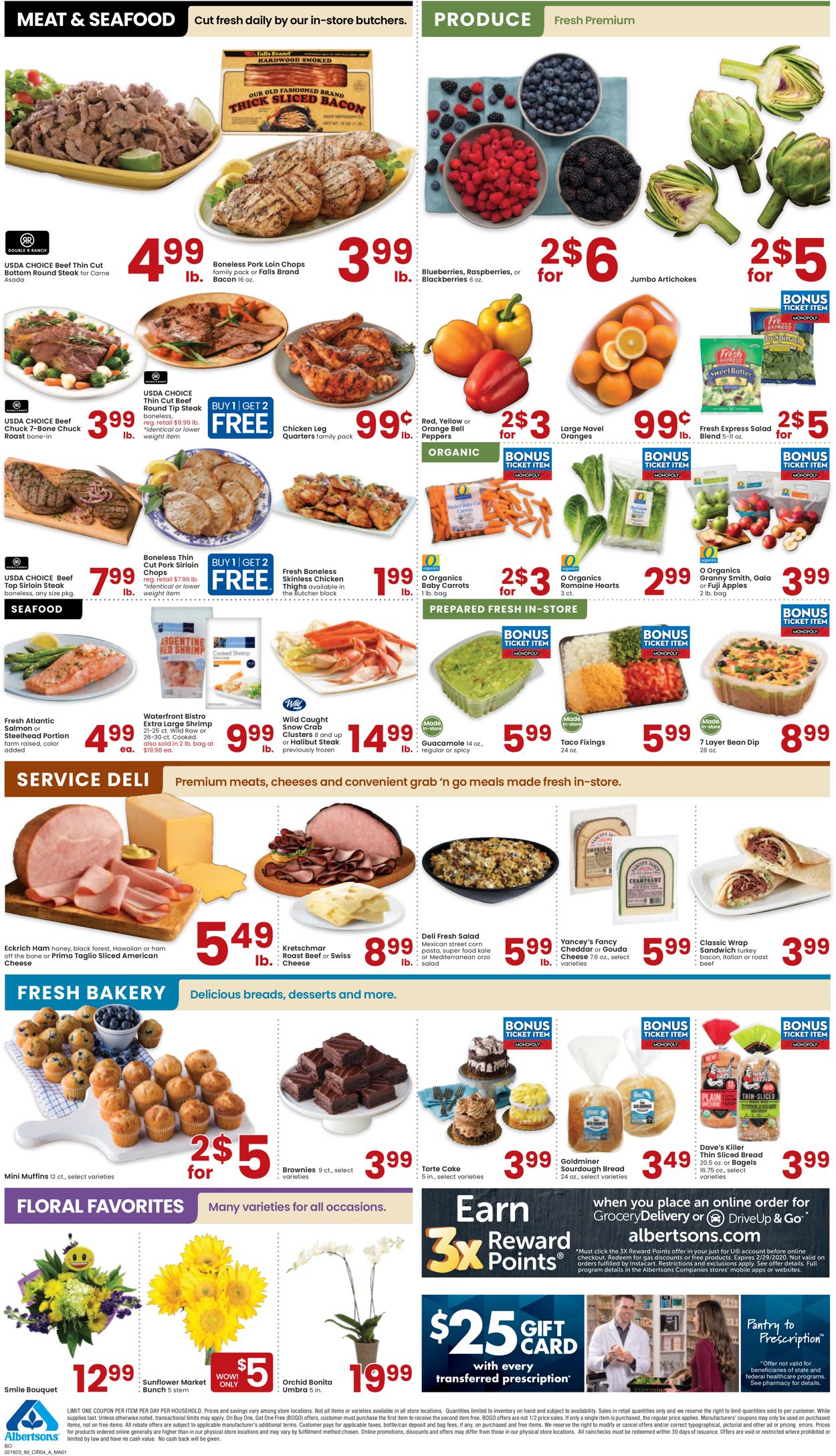 Catalogue Albertsons from 02/19/2020