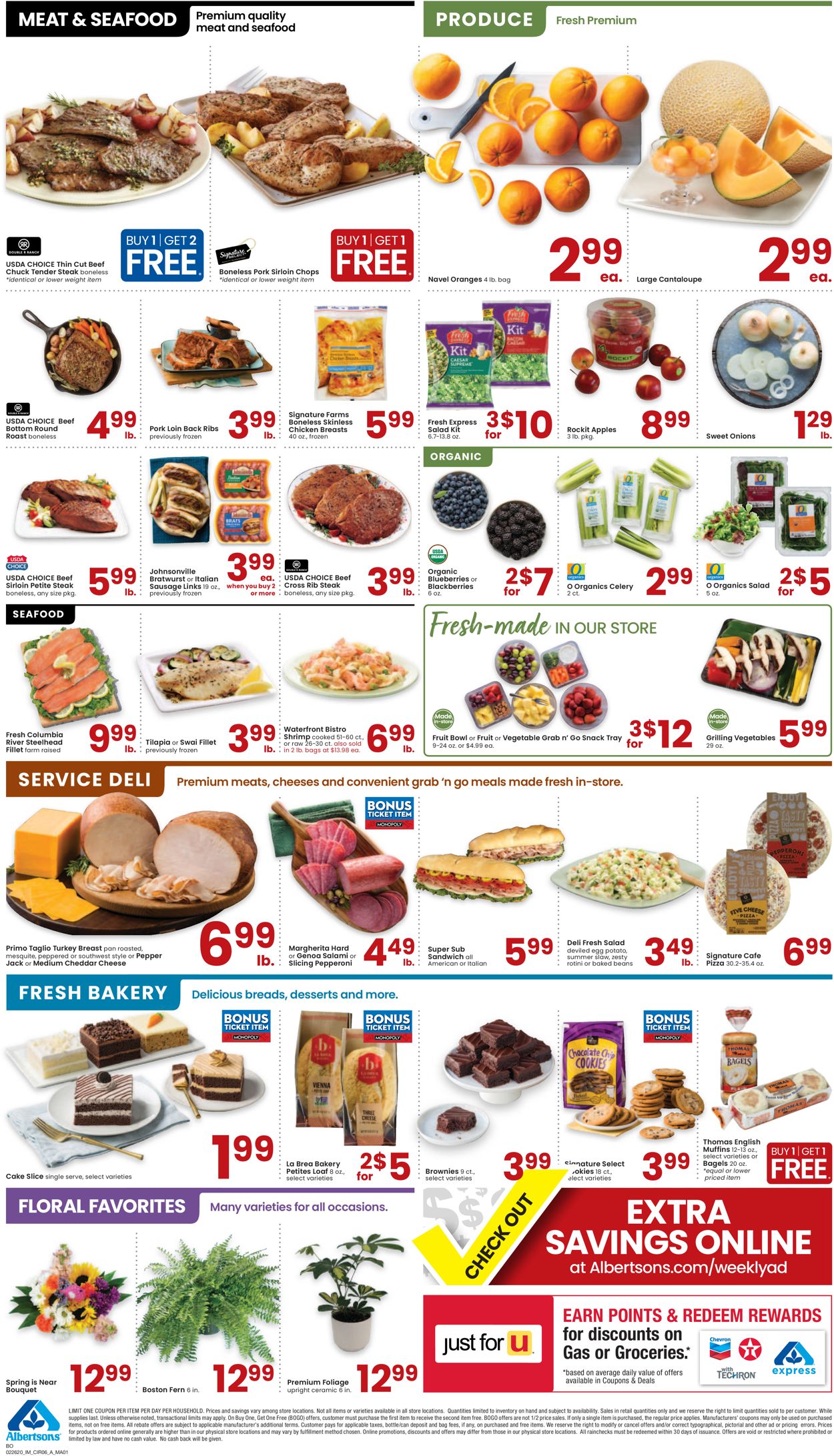 Catalogue Albertsons from 02/26/2020
