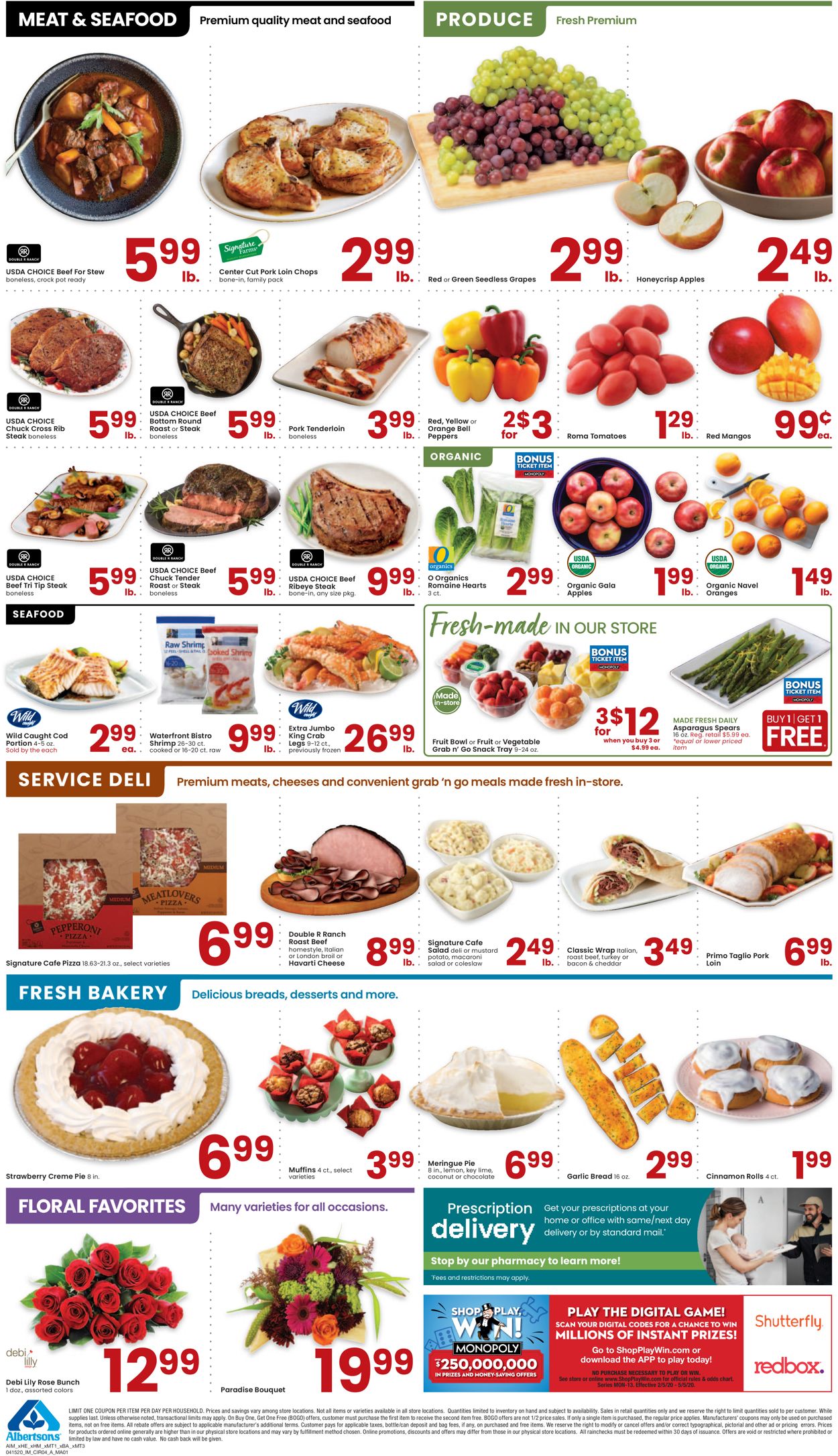 Catalogue Albertsons from 04/15/2020
