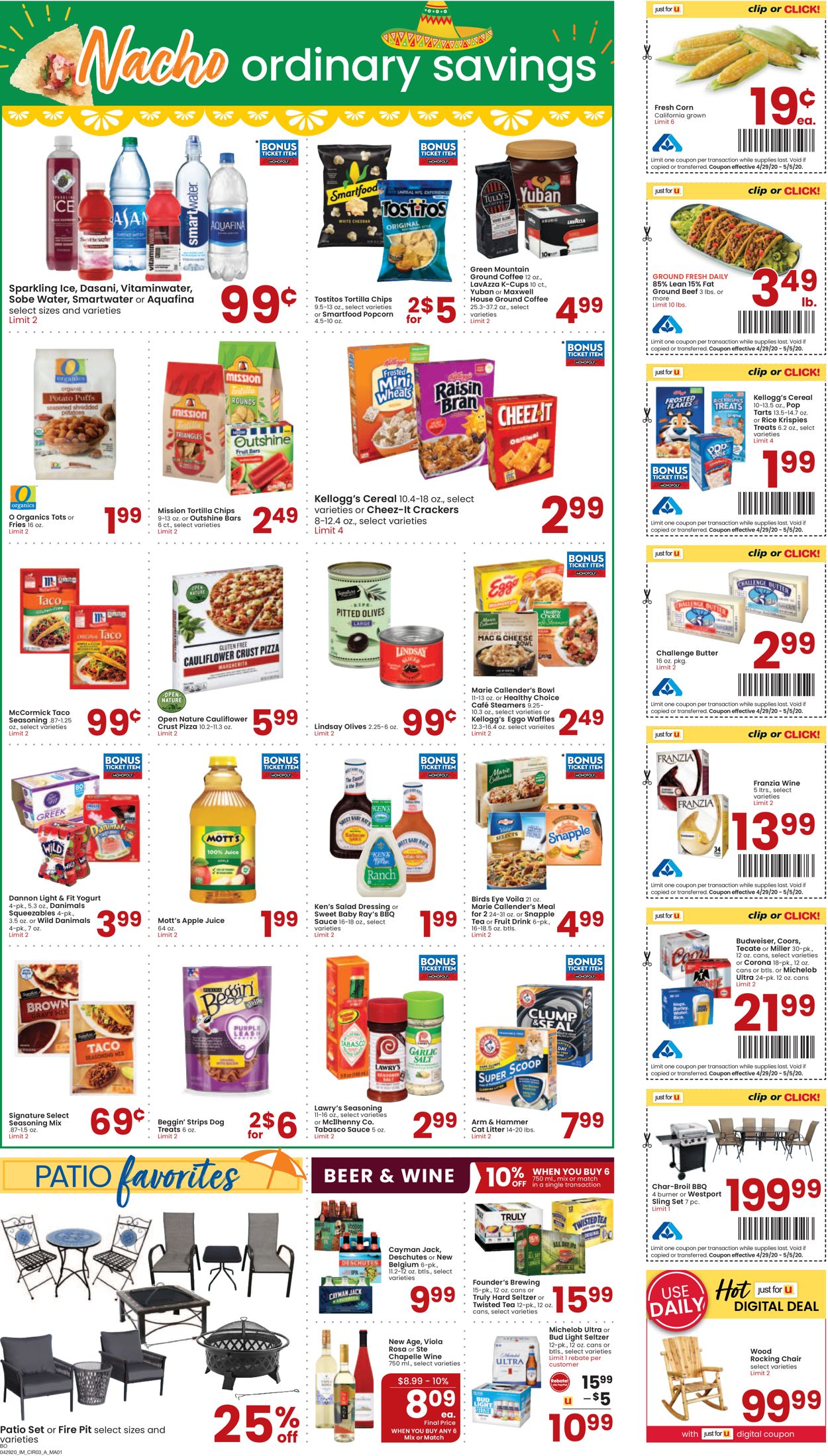 Catalogue Albertsons from 04/29/2020