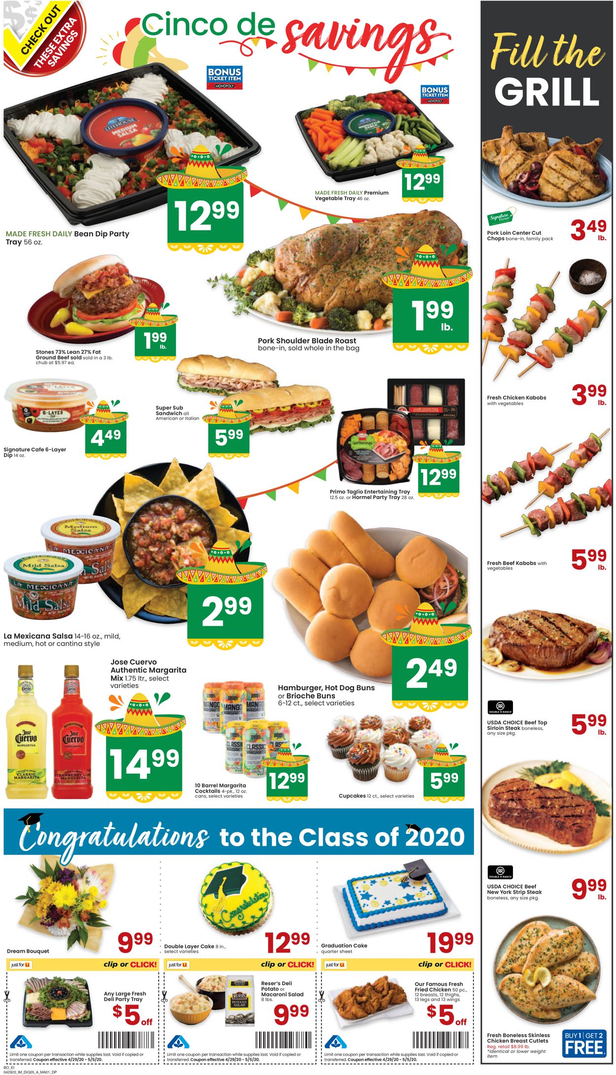 Catalogue Albertsons from 04/29/2020