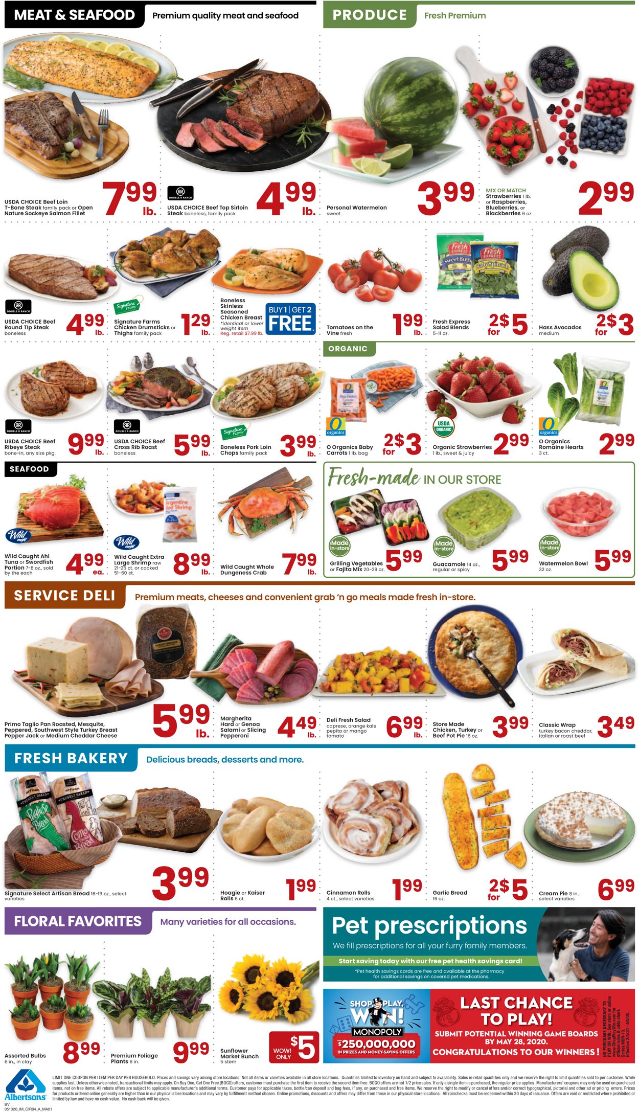 Catalogue Albertsons from 05/13/2020