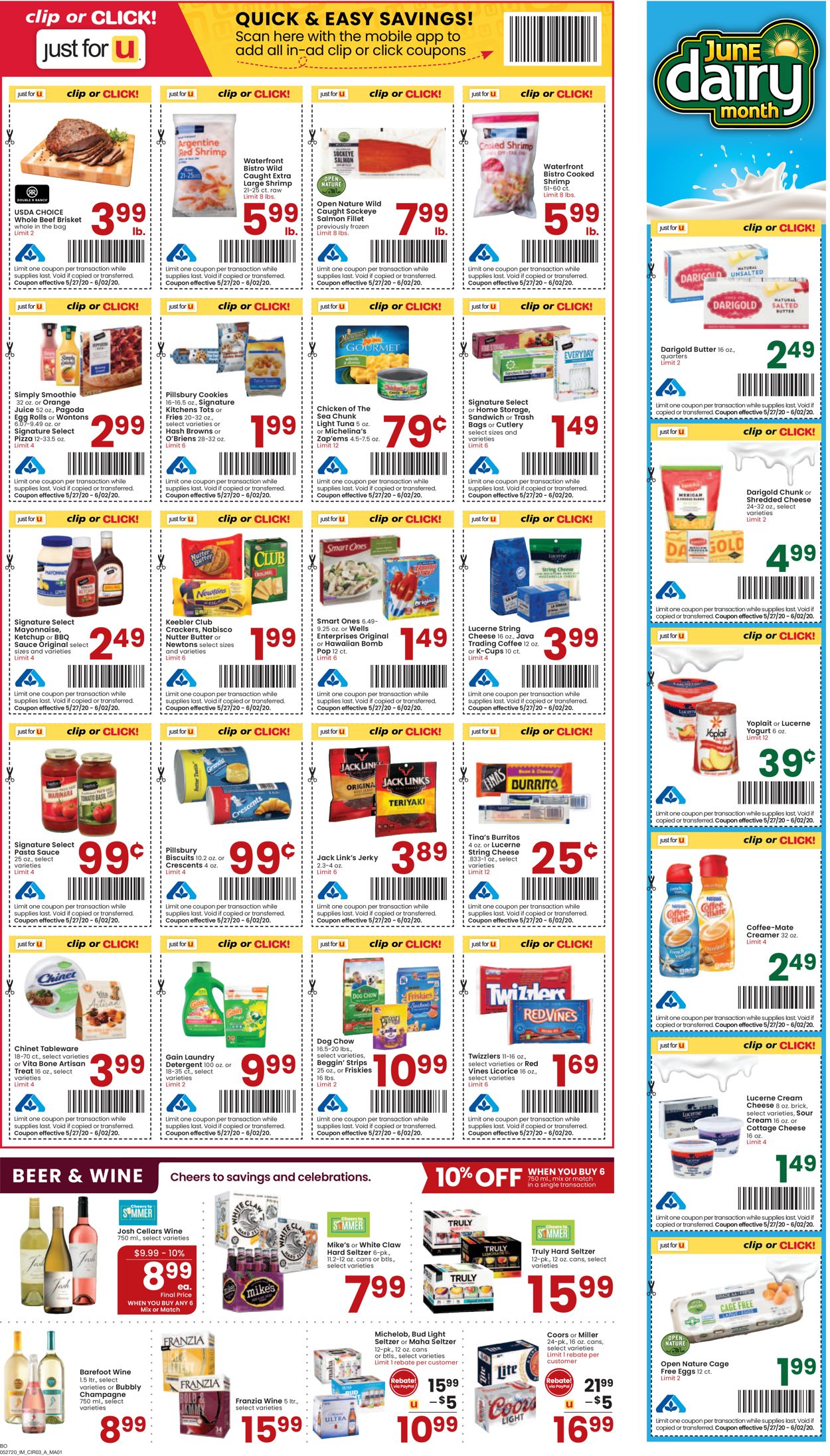 Catalogue Albertsons from 05/27/2020