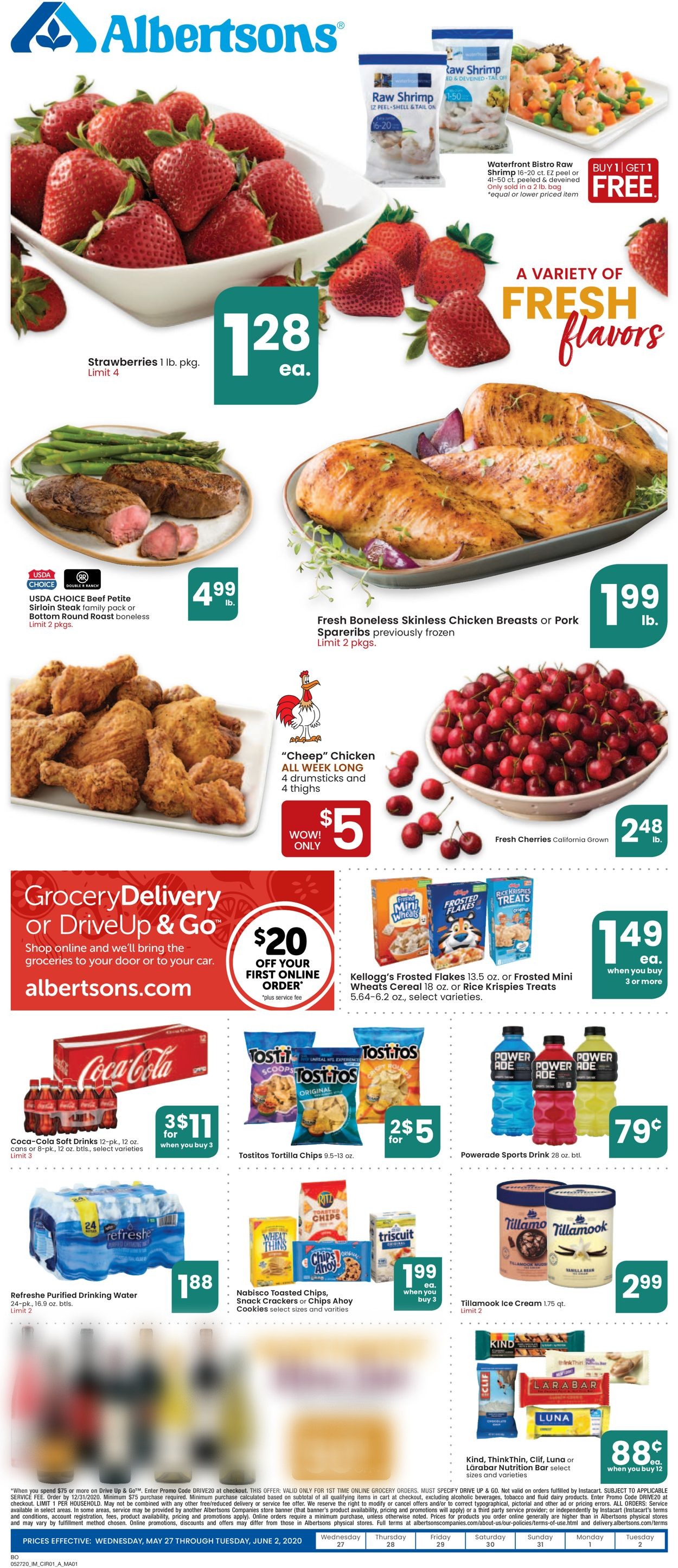 Catalogue Albertsons from 05/27/2020