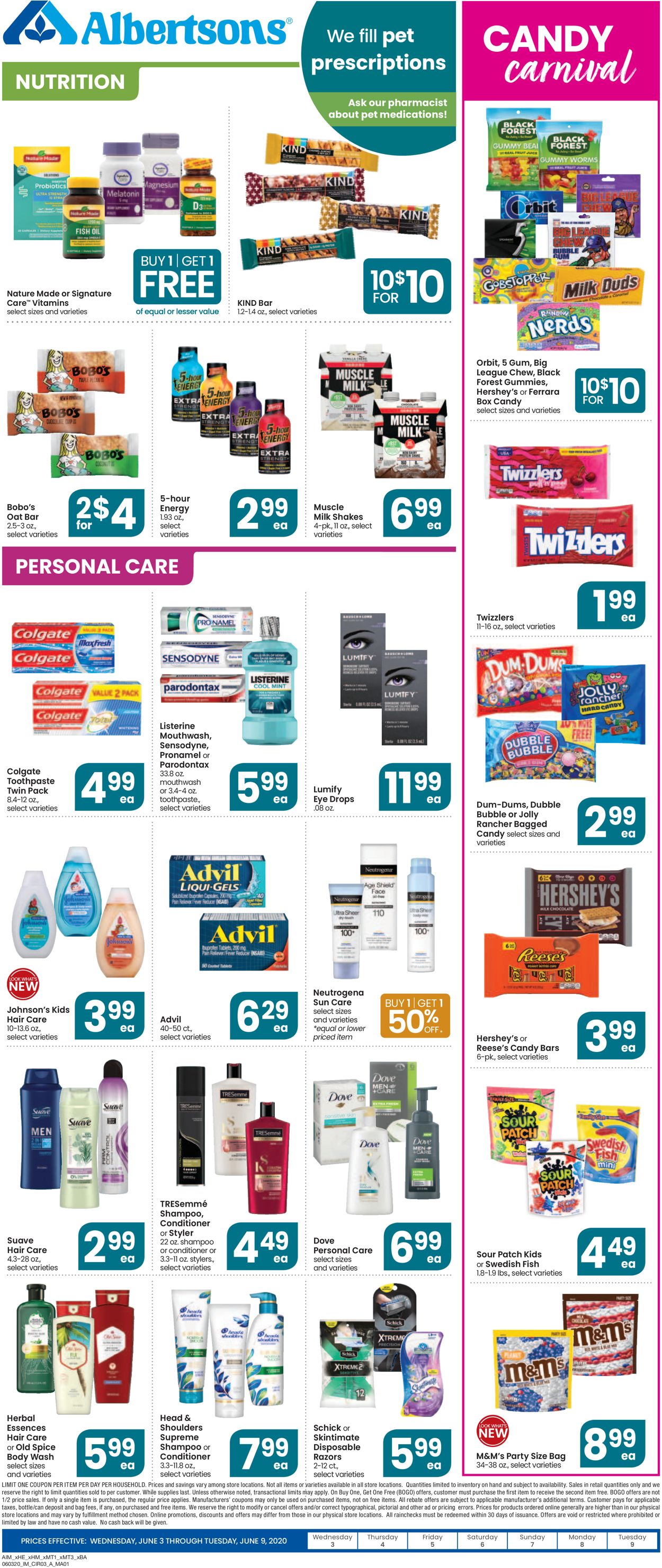 Catalogue Albertsons from 06/03/2020