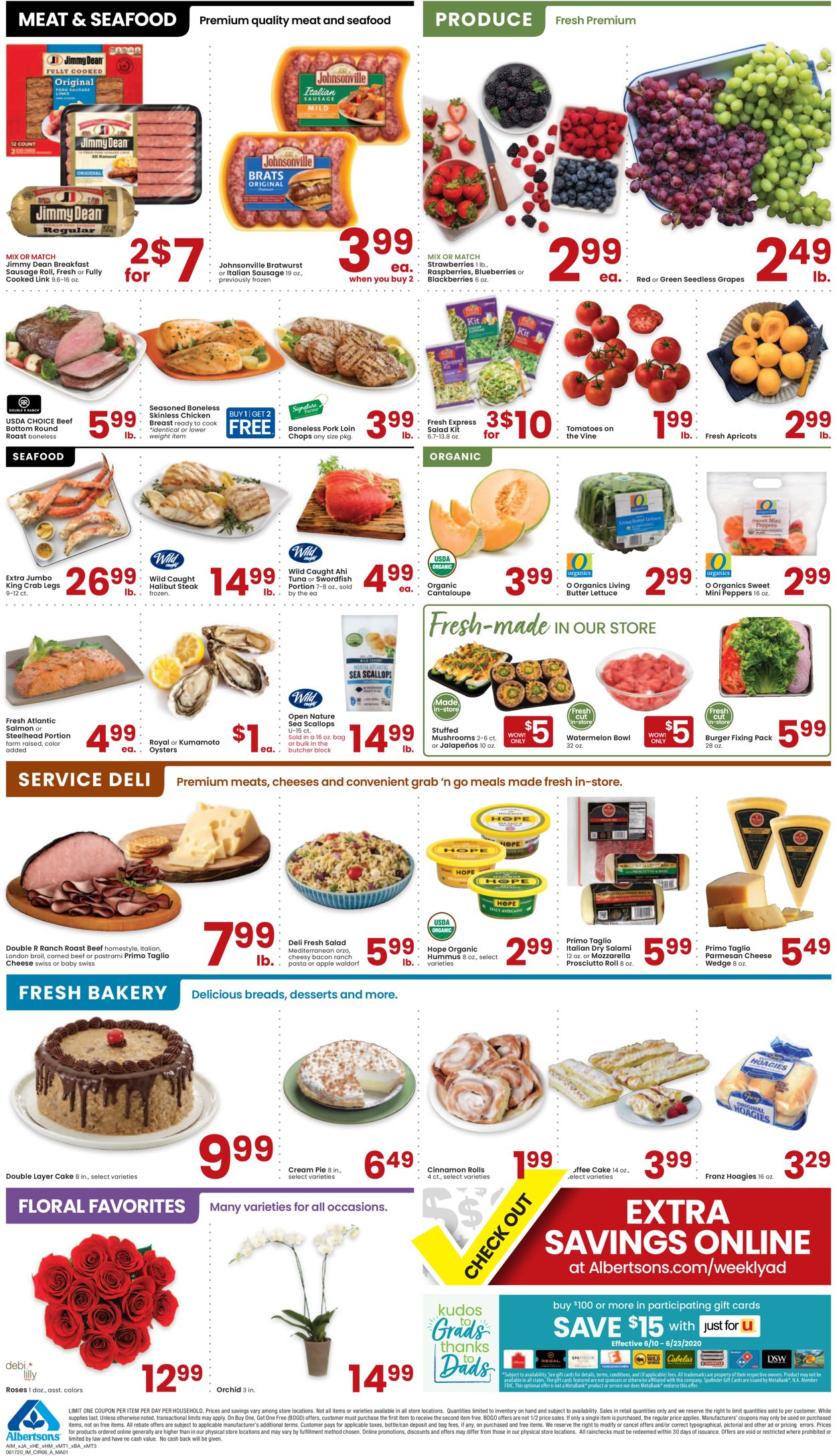 Catalogue Albertsons from 06/17/2020