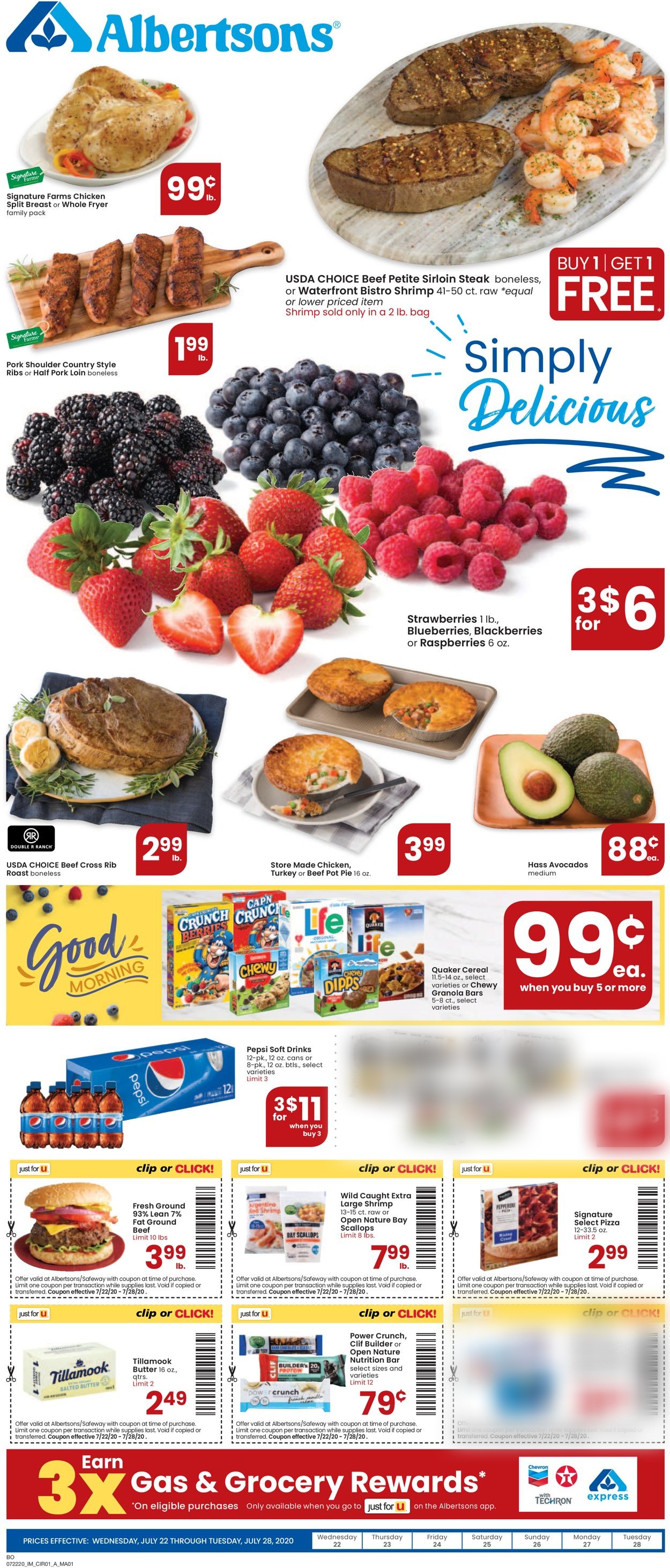 Catalogue Albertsons from 07/22/2020