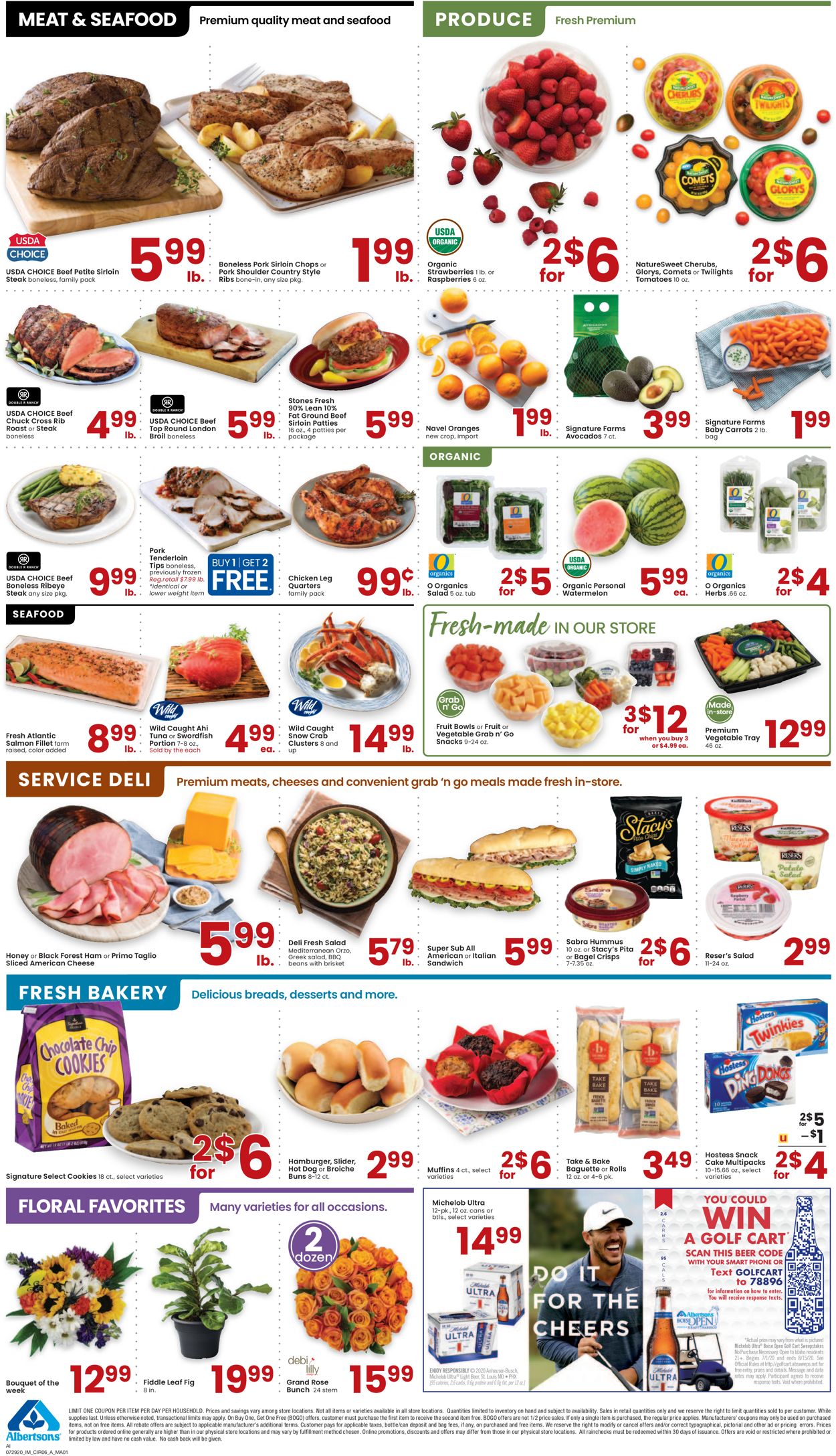 Catalogue Albertsons from 07/29/2020