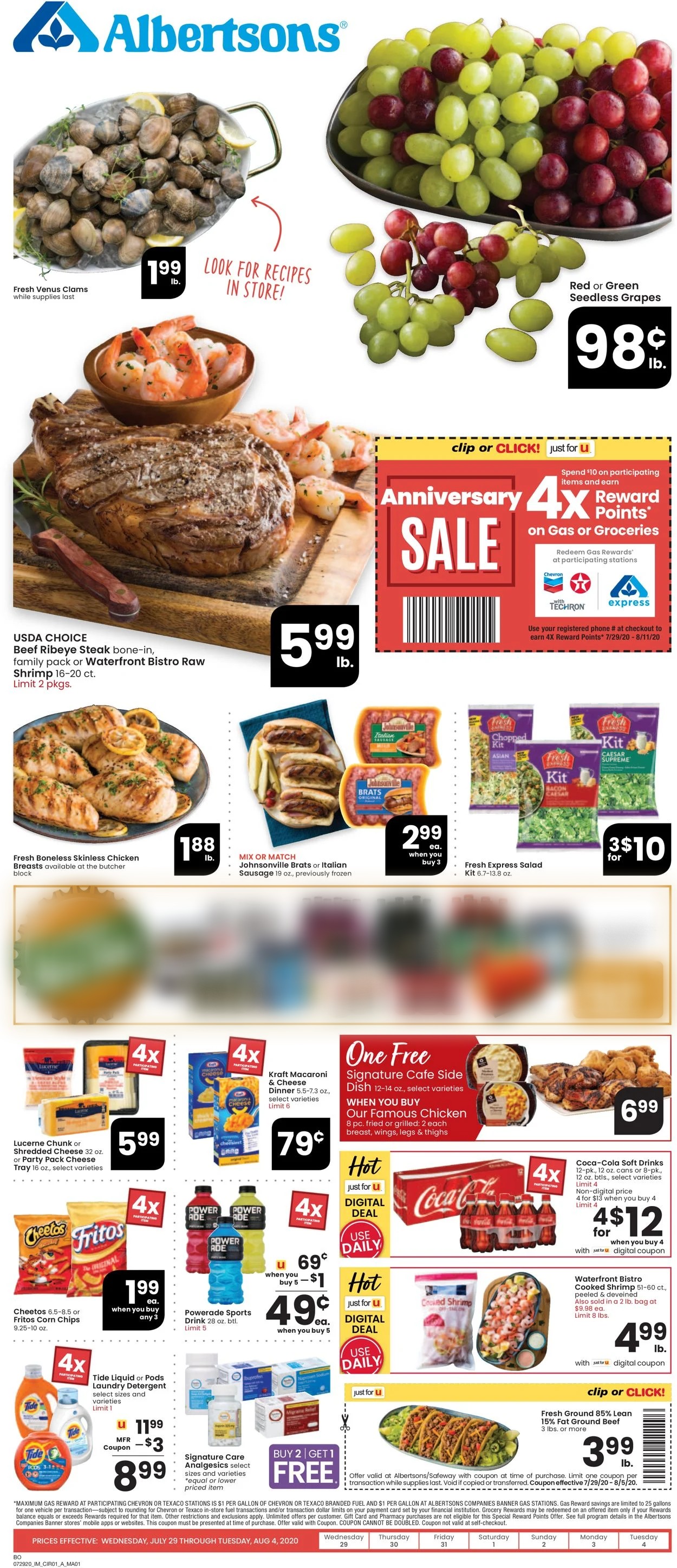 Catalogue Albertsons from 07/29/2020