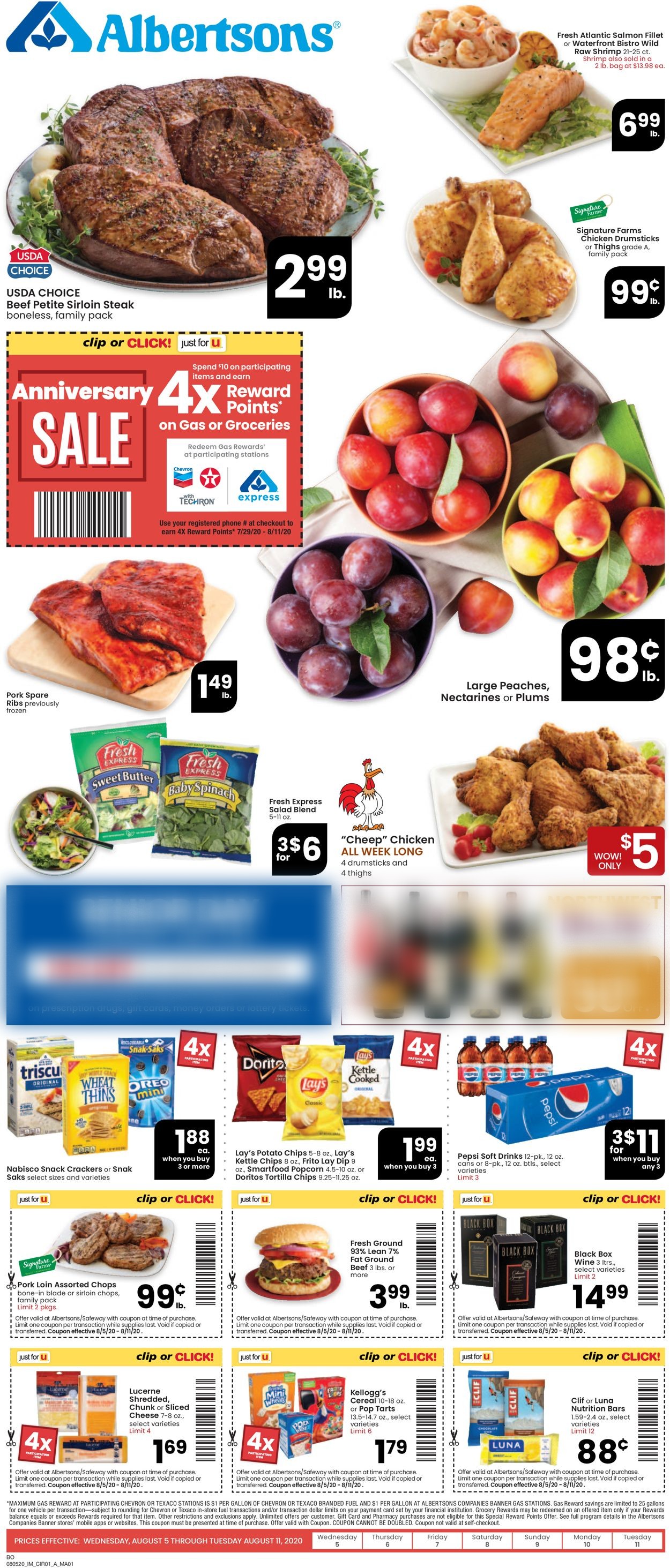 Catalogue Albertsons from 08/05/2020