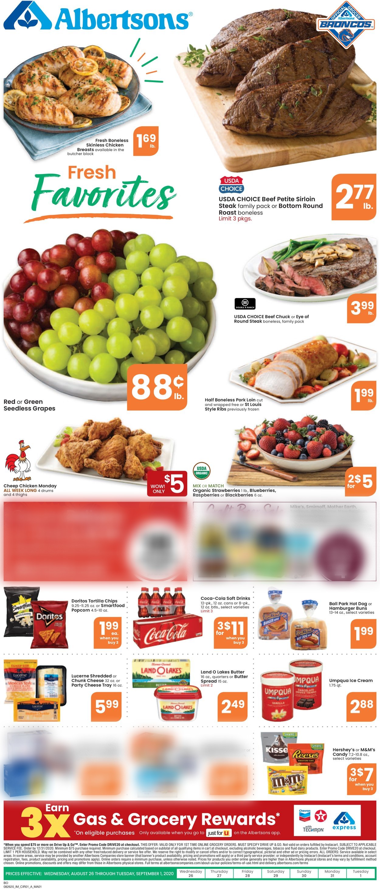 Catalogue Albertsons from 08/26/2020