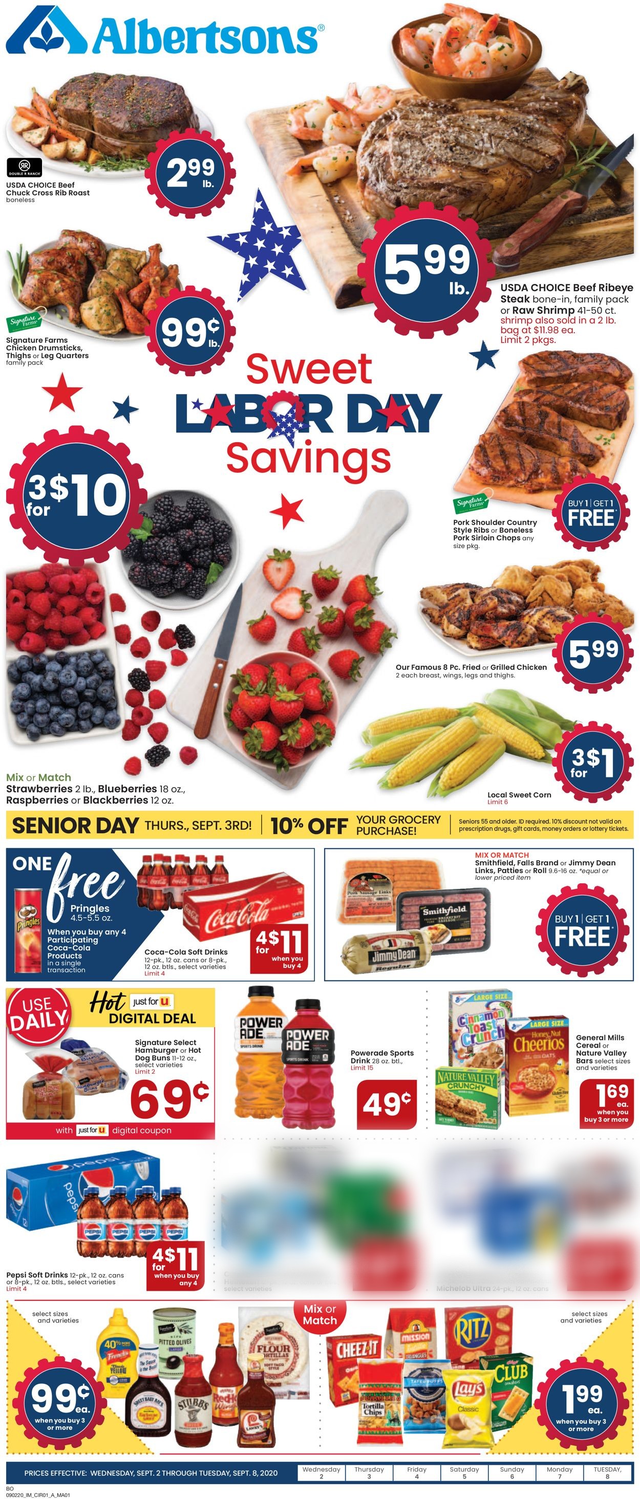 Catalogue Albertsons from 09/02/2020