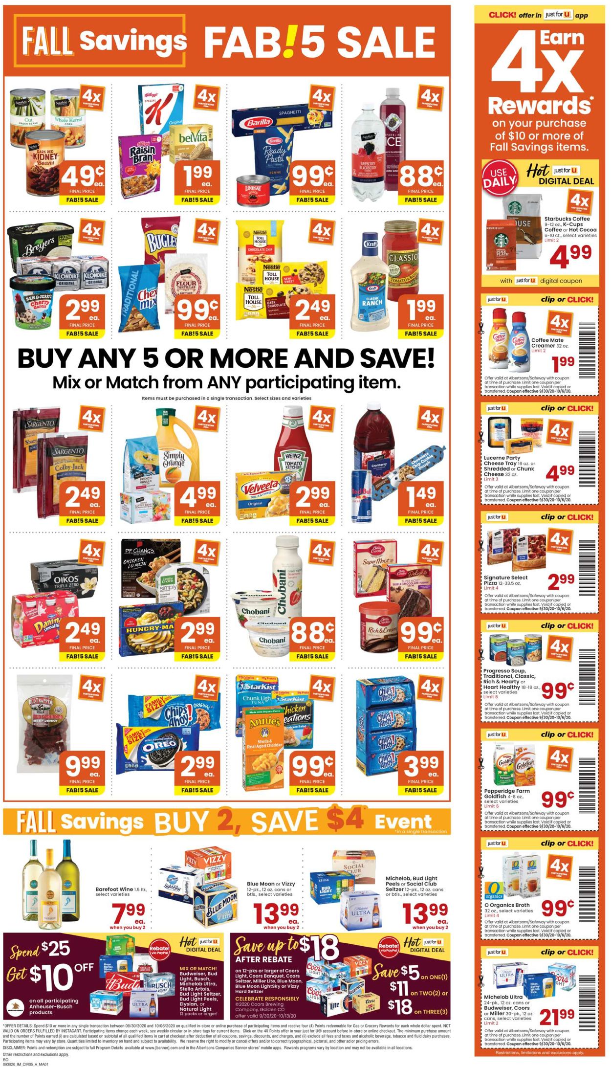 Catalogue Albertsons from 09/30/2020