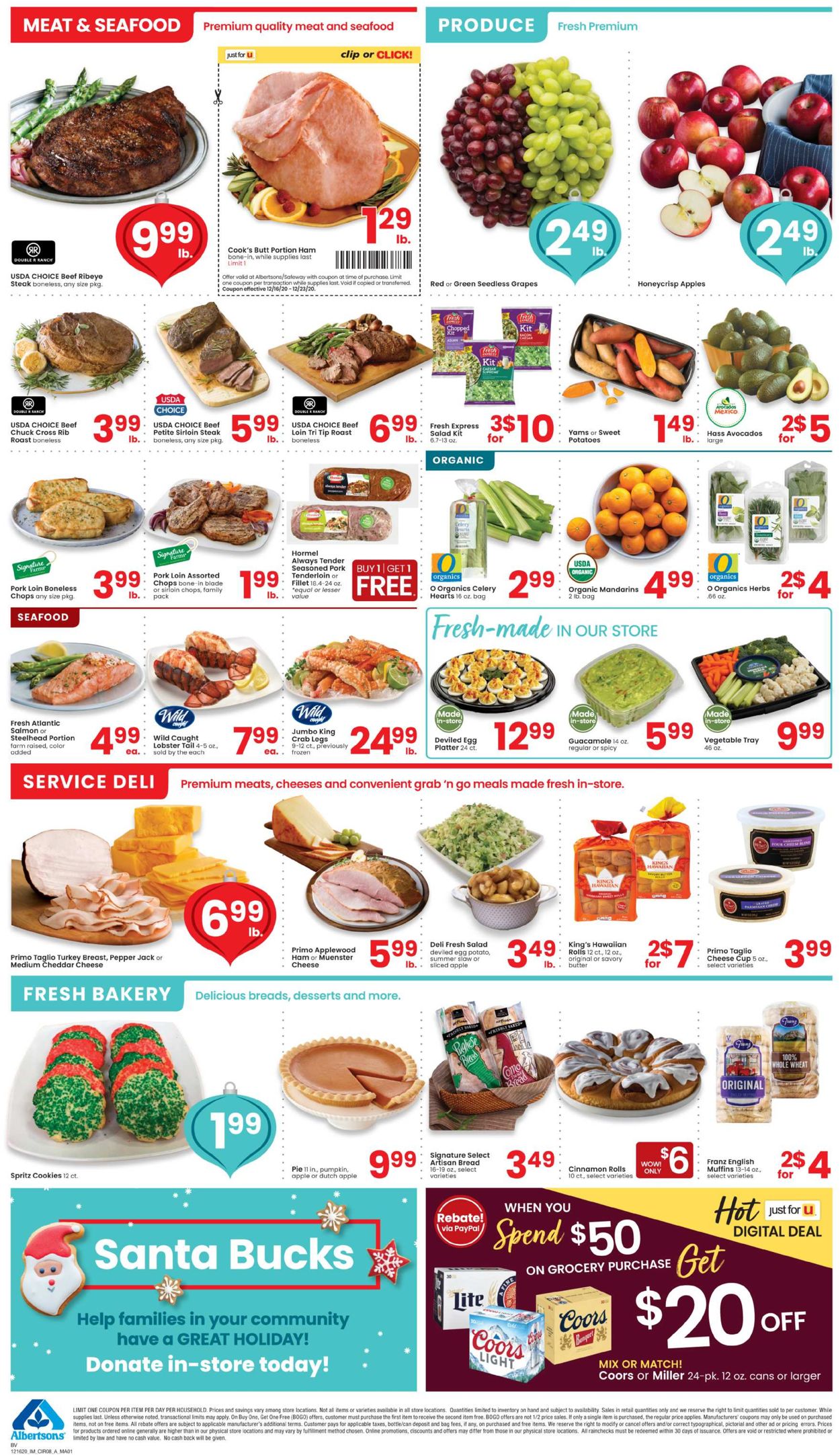Catalogue Albertsons from 12/16/2020