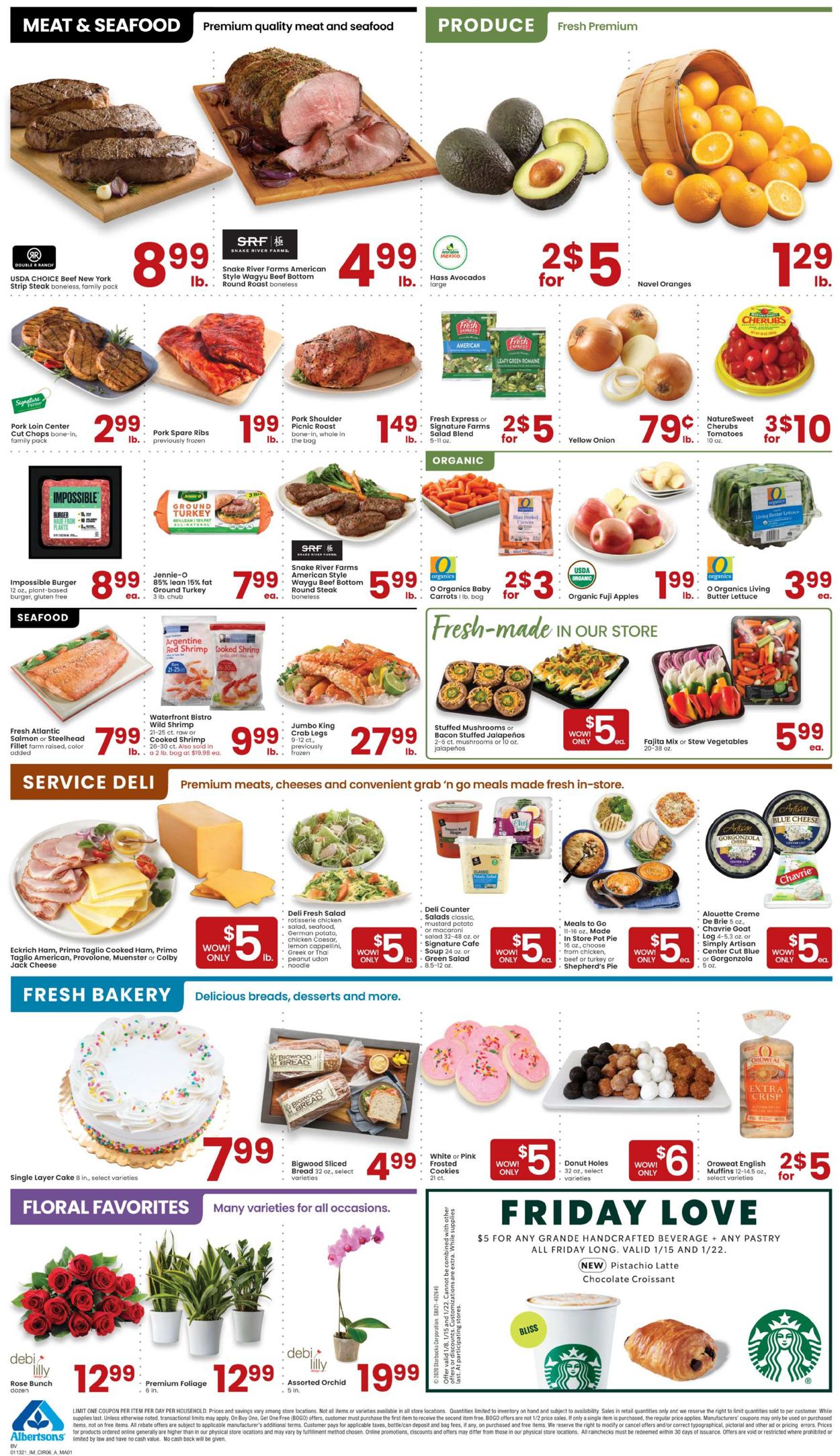 Catalogue Albertsons from 01/13/2021