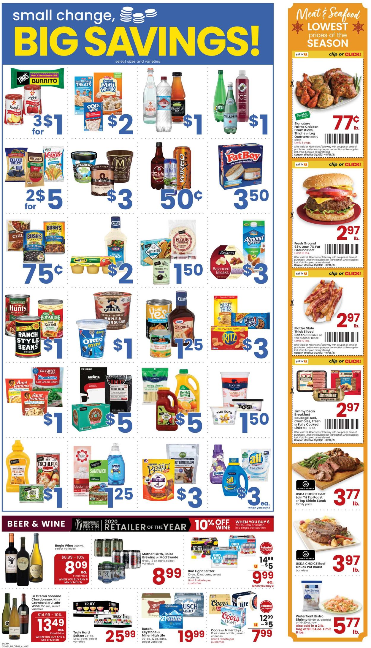 Catalogue Albertsons from 01/20/2021