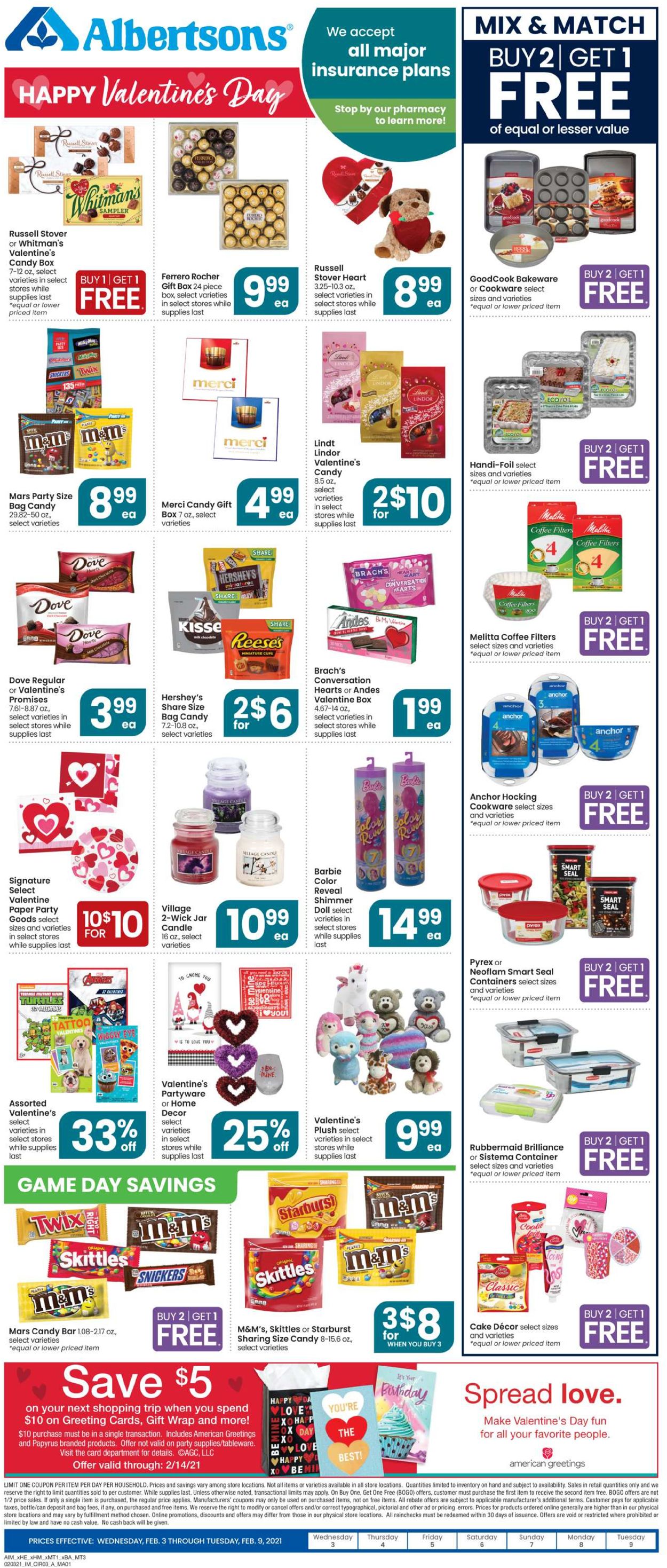 Catalogue Albertsons from 02/03/2021