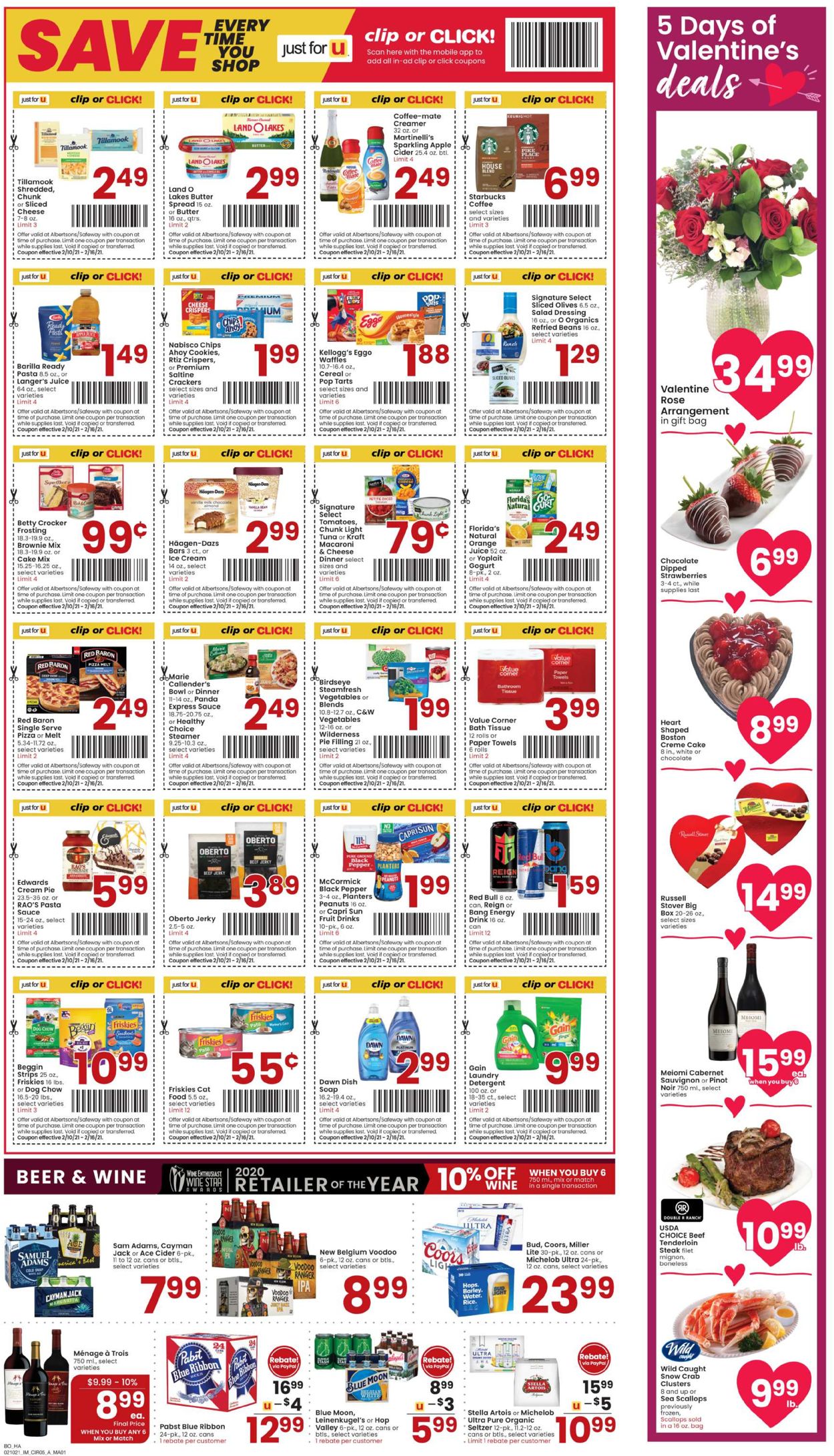 Catalogue Albertsons from 02/10/2021
