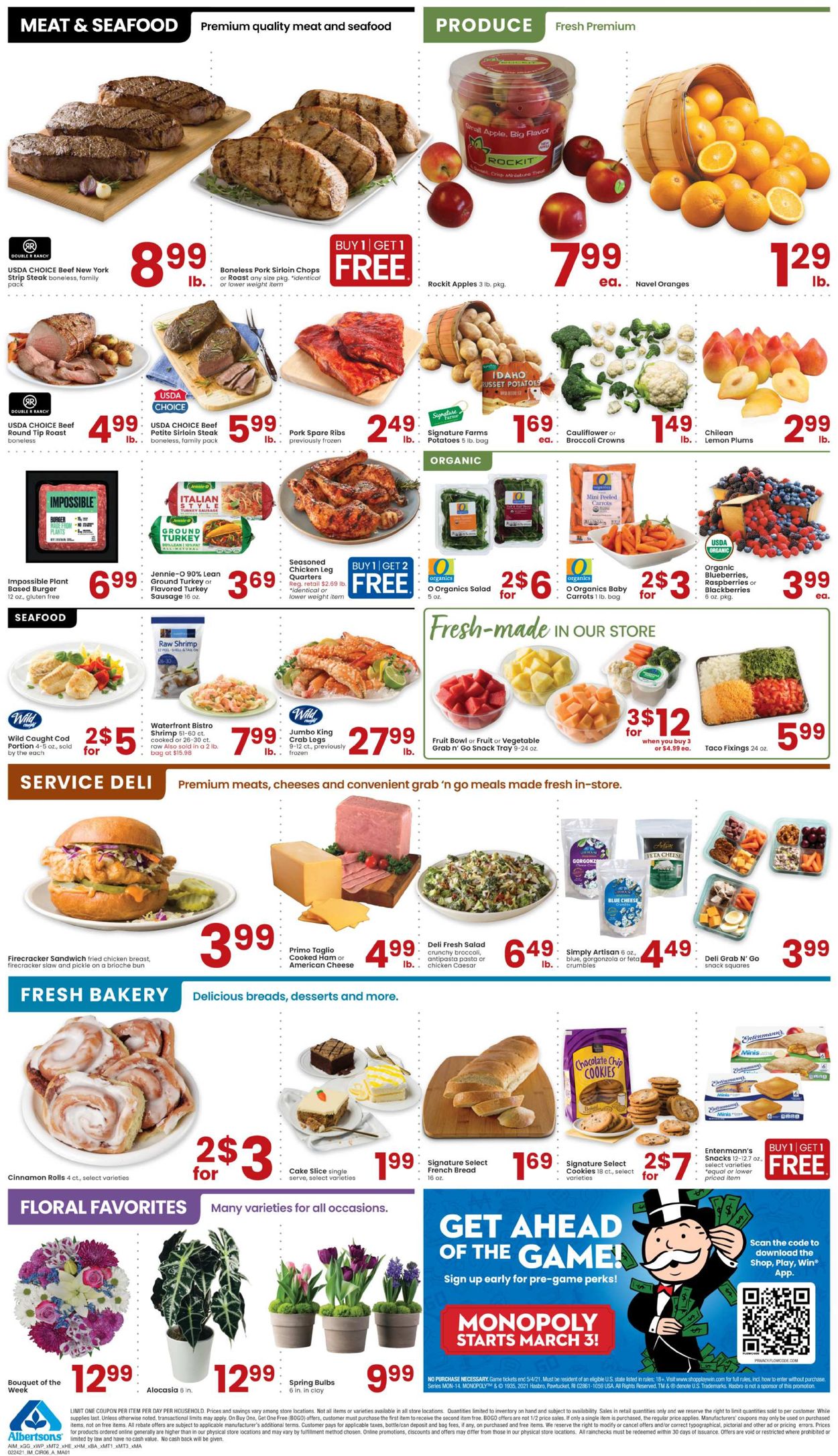 Catalogue Albertsons from 02/24/2021