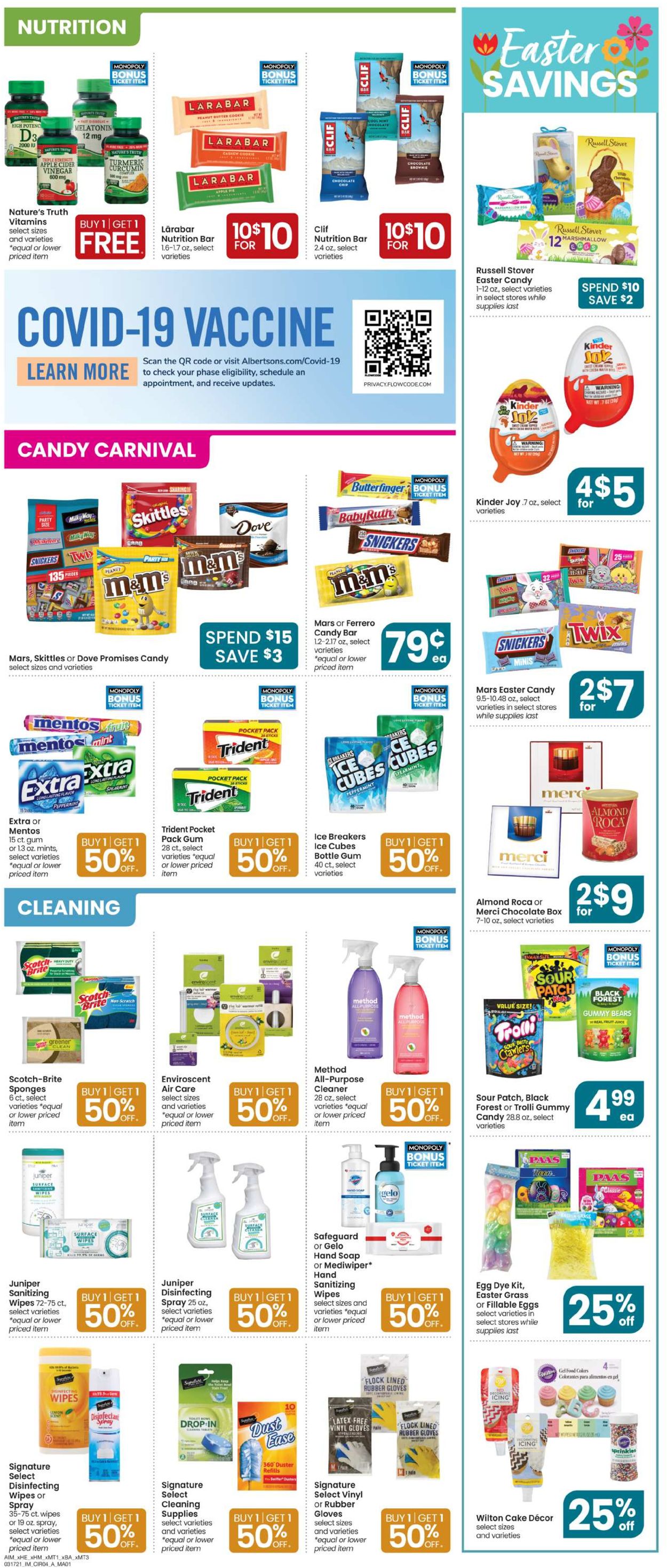 Catalogue Albertsons from 03/17/2021