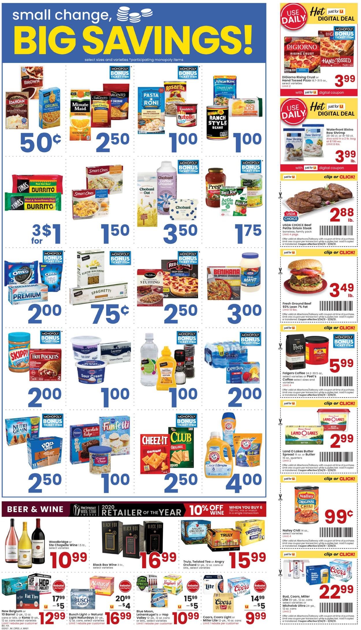 Catalogue Albertsons from 03/24/2021