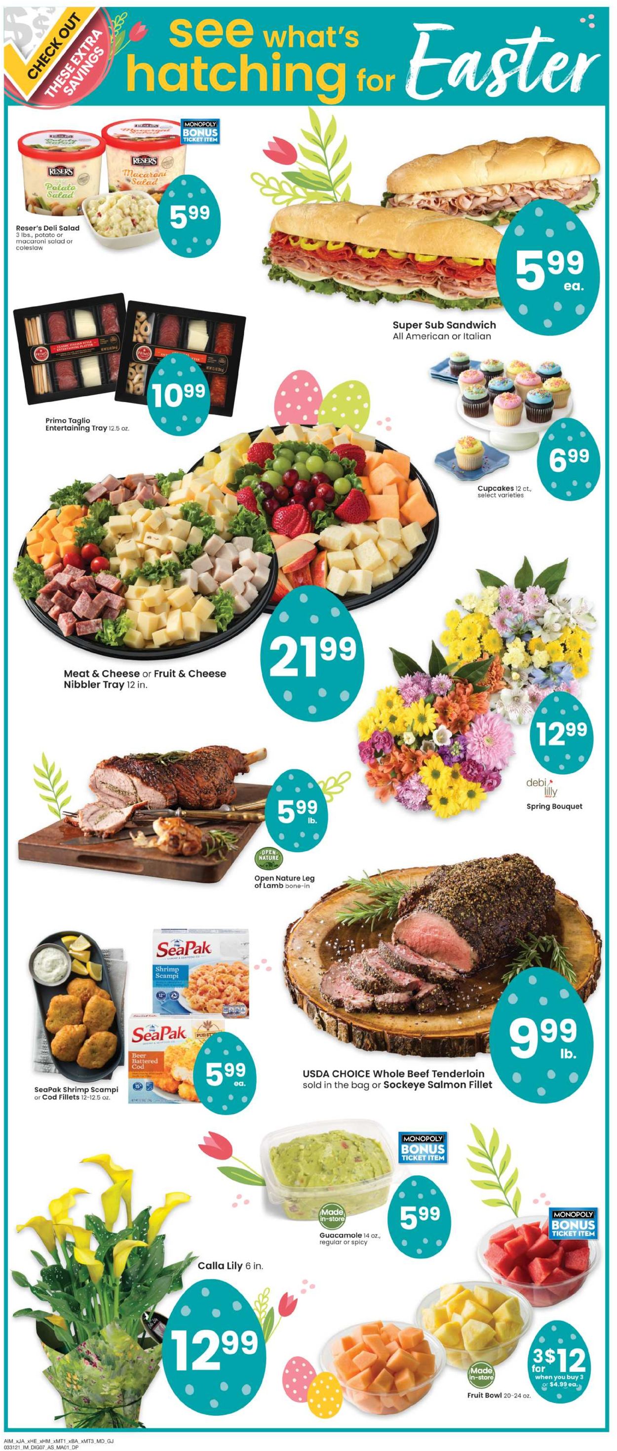 Albertsons Easter 2021 Current weekly ad 03/31 04/06/2021 [9