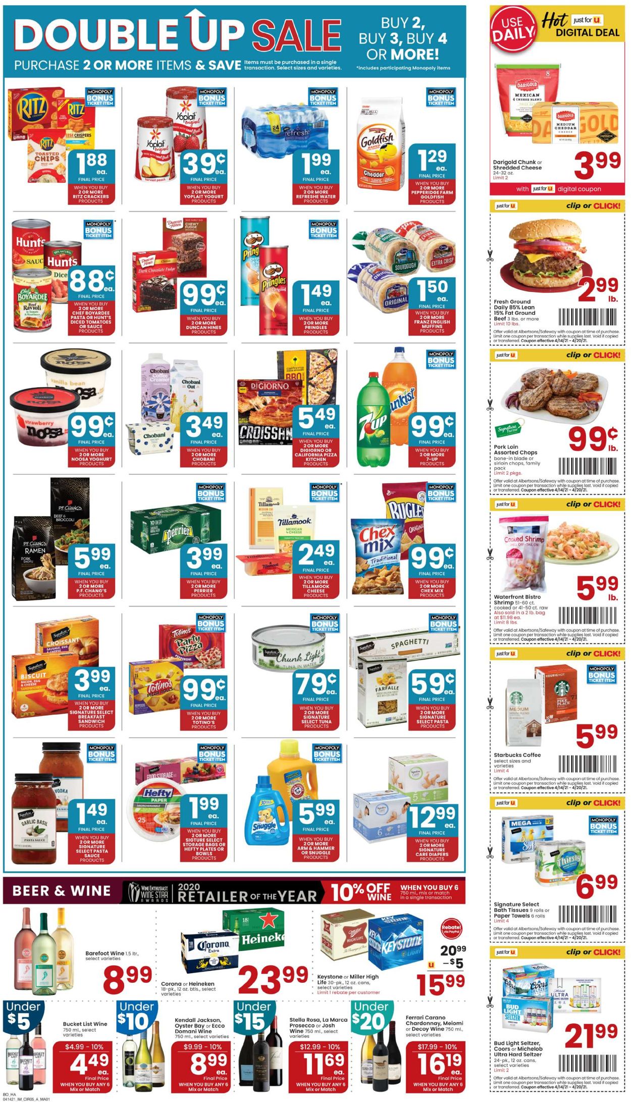 Catalogue Albertsons from 04/14/2021