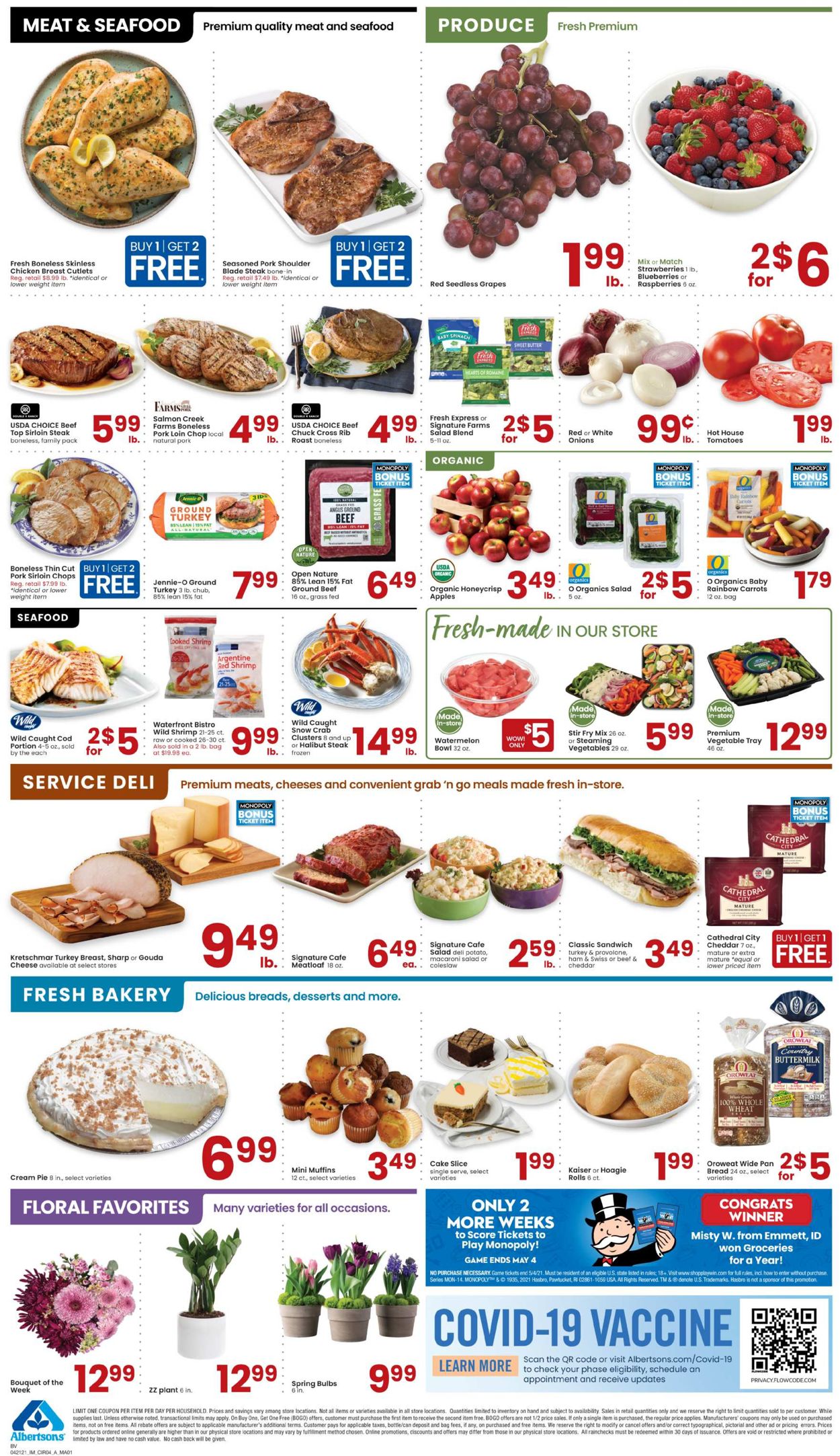 Catalogue Albertsons from 04/21/2021
