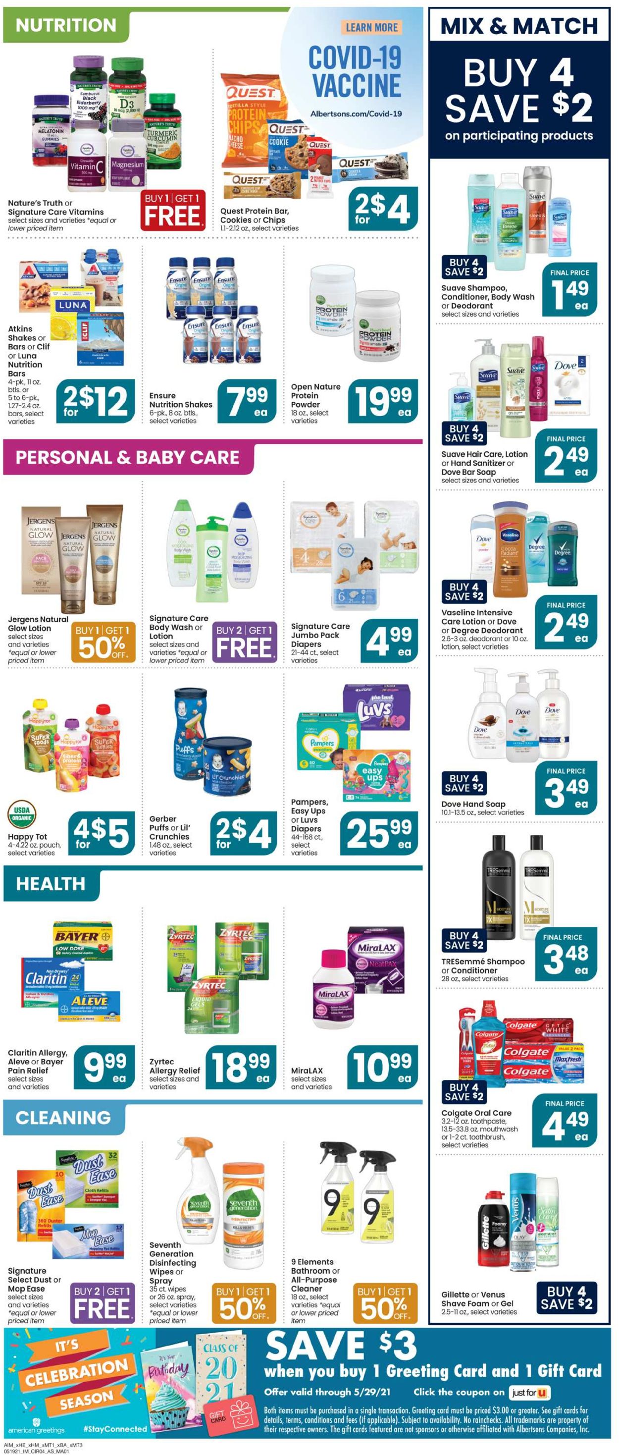 Catalogue Albertsons from 05/19/2021