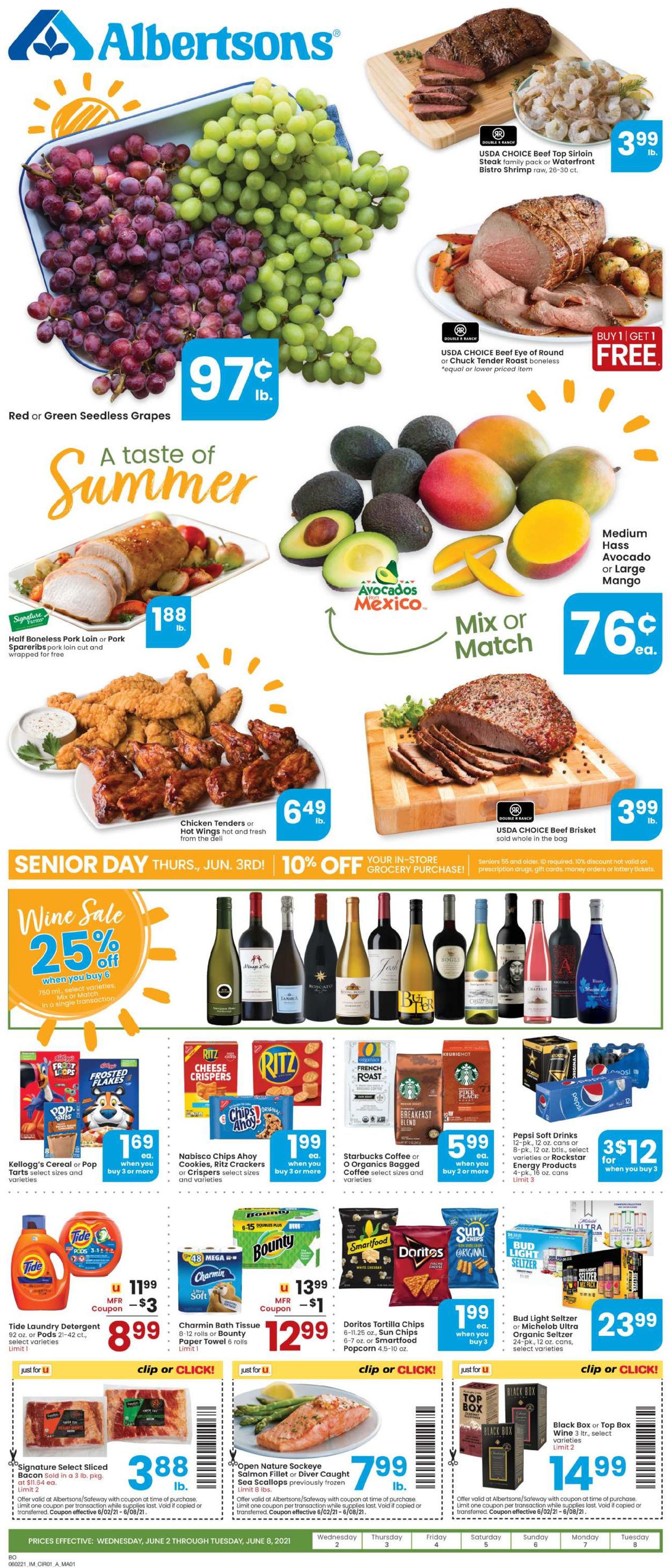 Albertsons Current weekly ad 06/02 - 06/08/2021 - frequent-ads.com