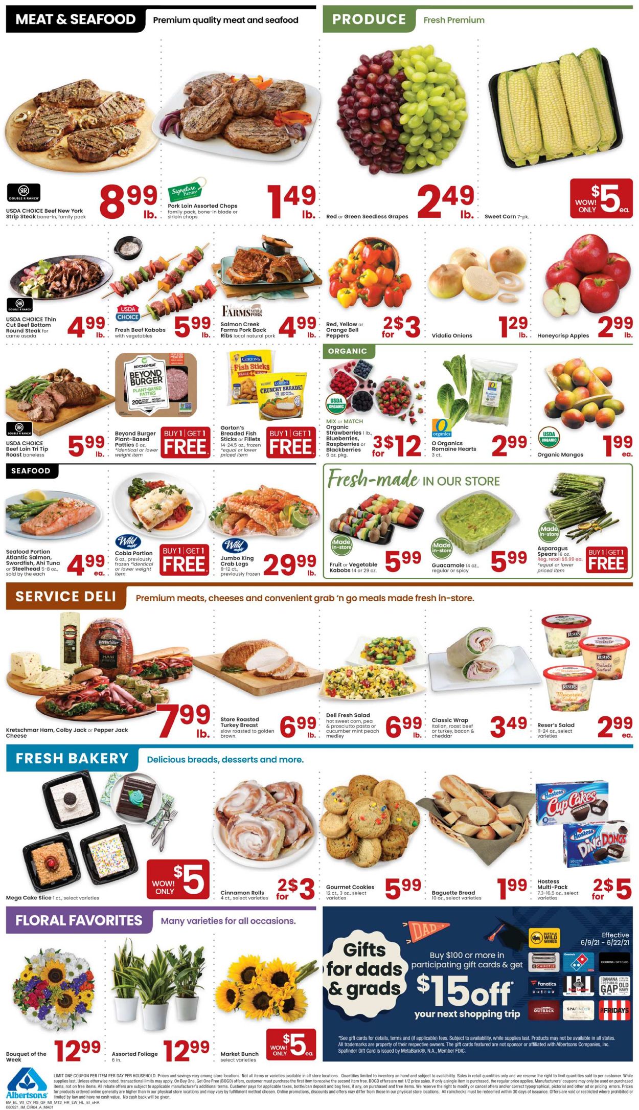 Catalogue Albertsons from 06/09/2021