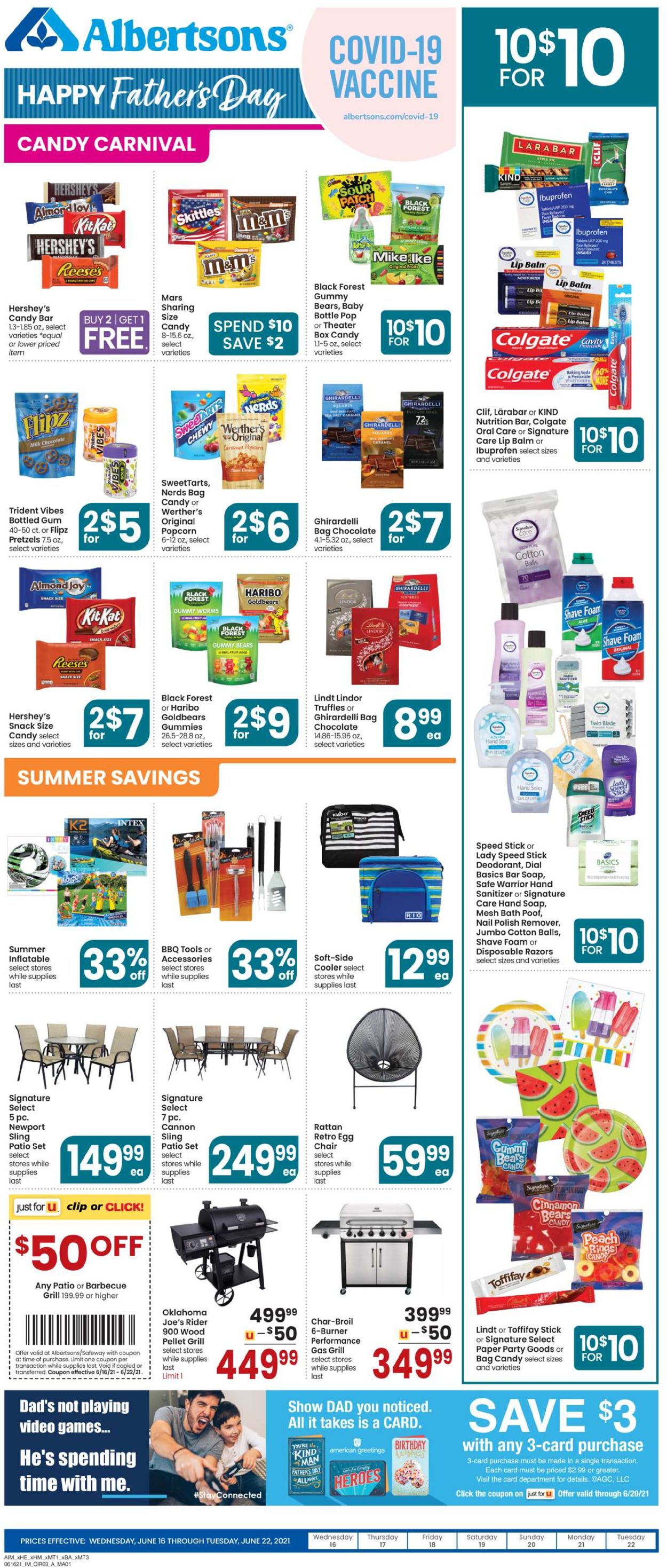 Catalogue Albertsons from 06/16/2021