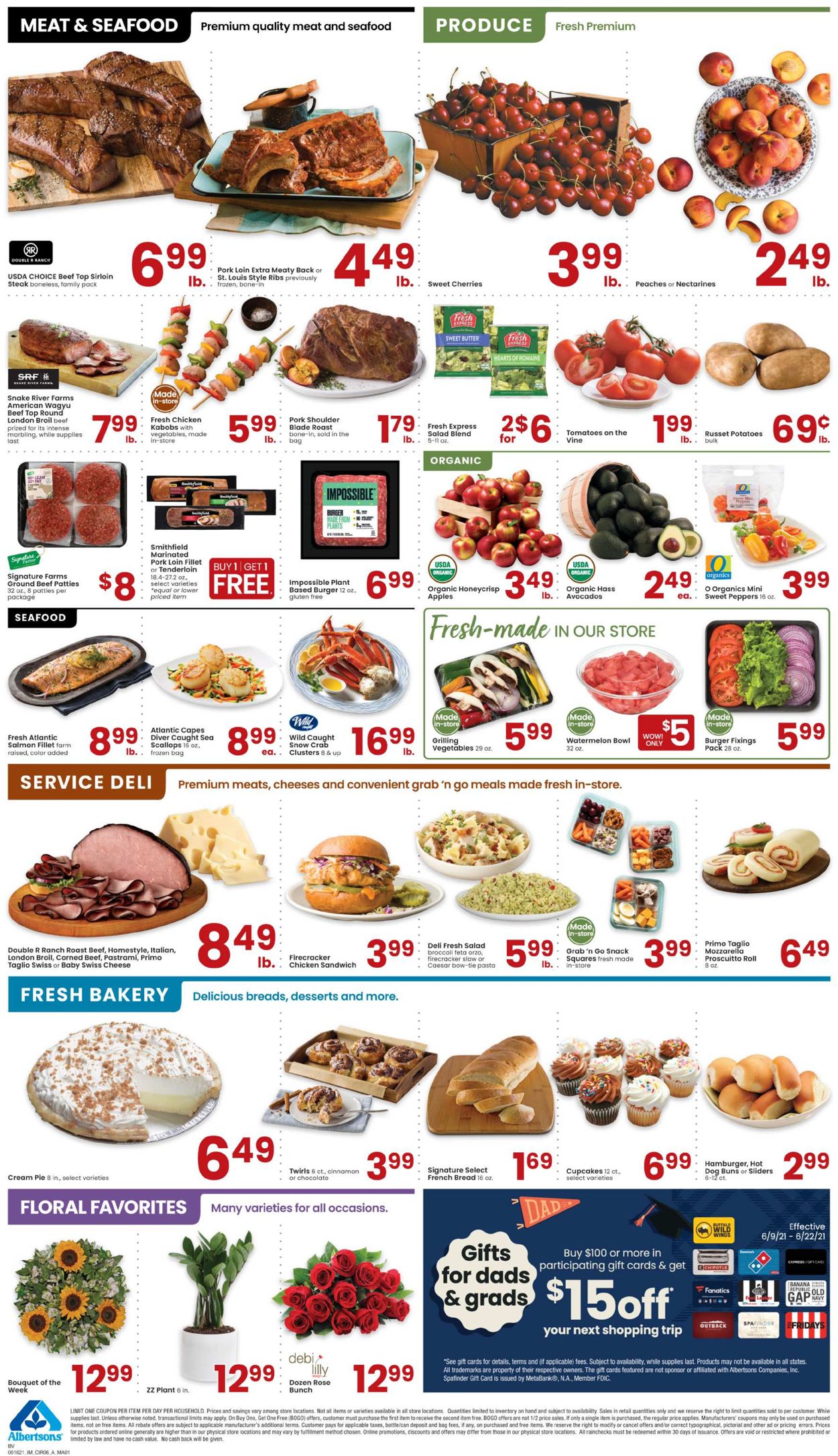 Catalogue Albertsons from 06/16/2021