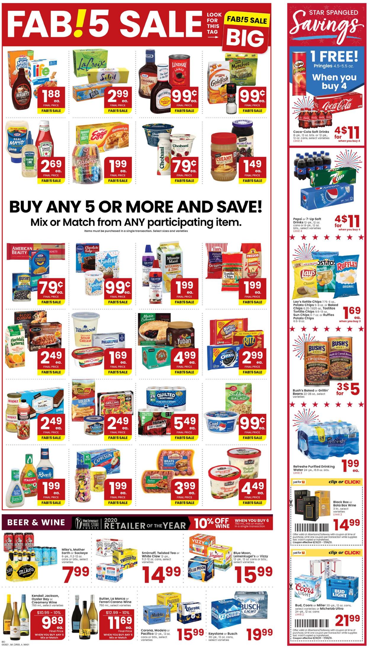 Catalogue Albertsons from 06/30/2021