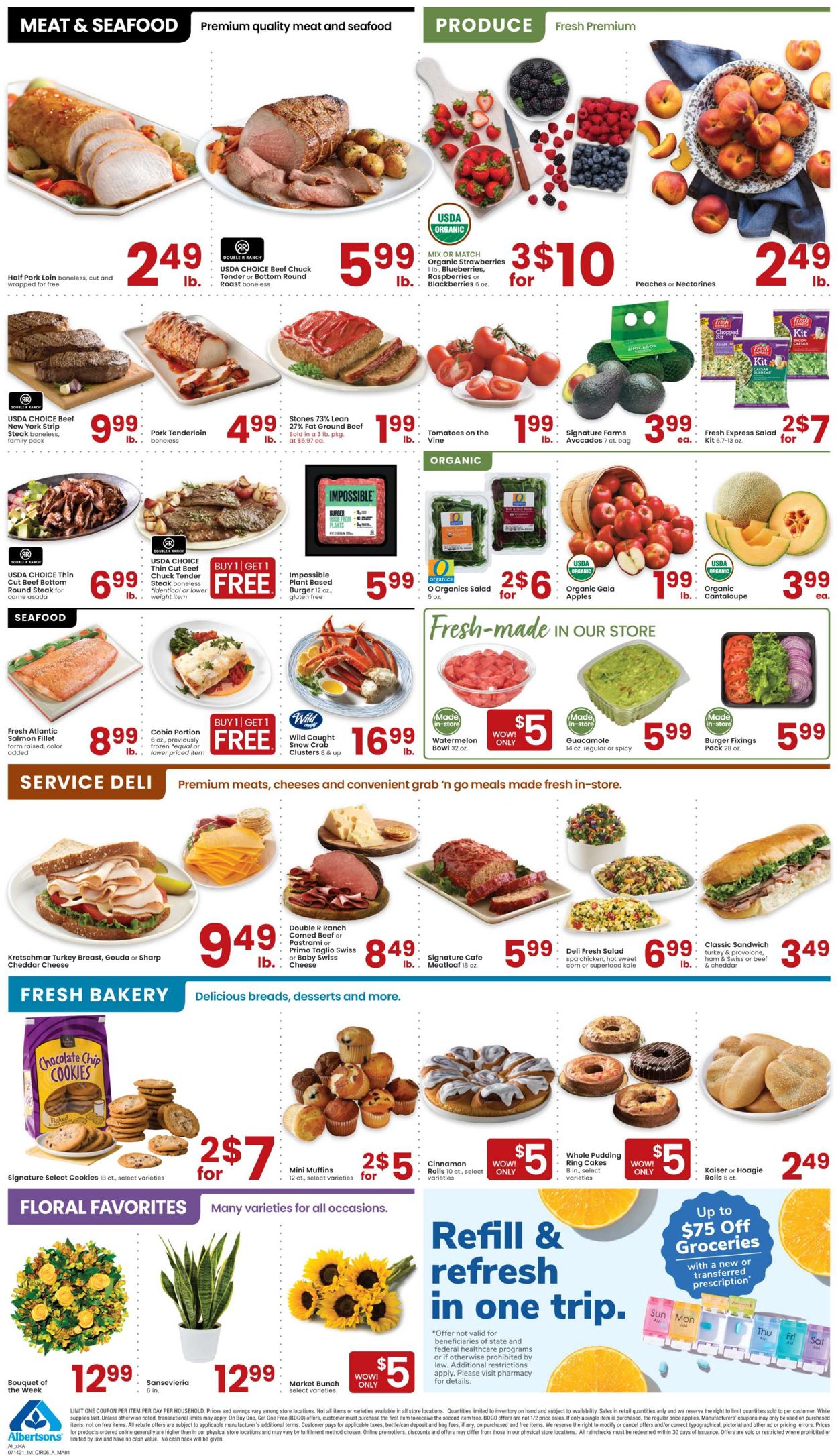 Catalogue Albertsons from 07/14/2021