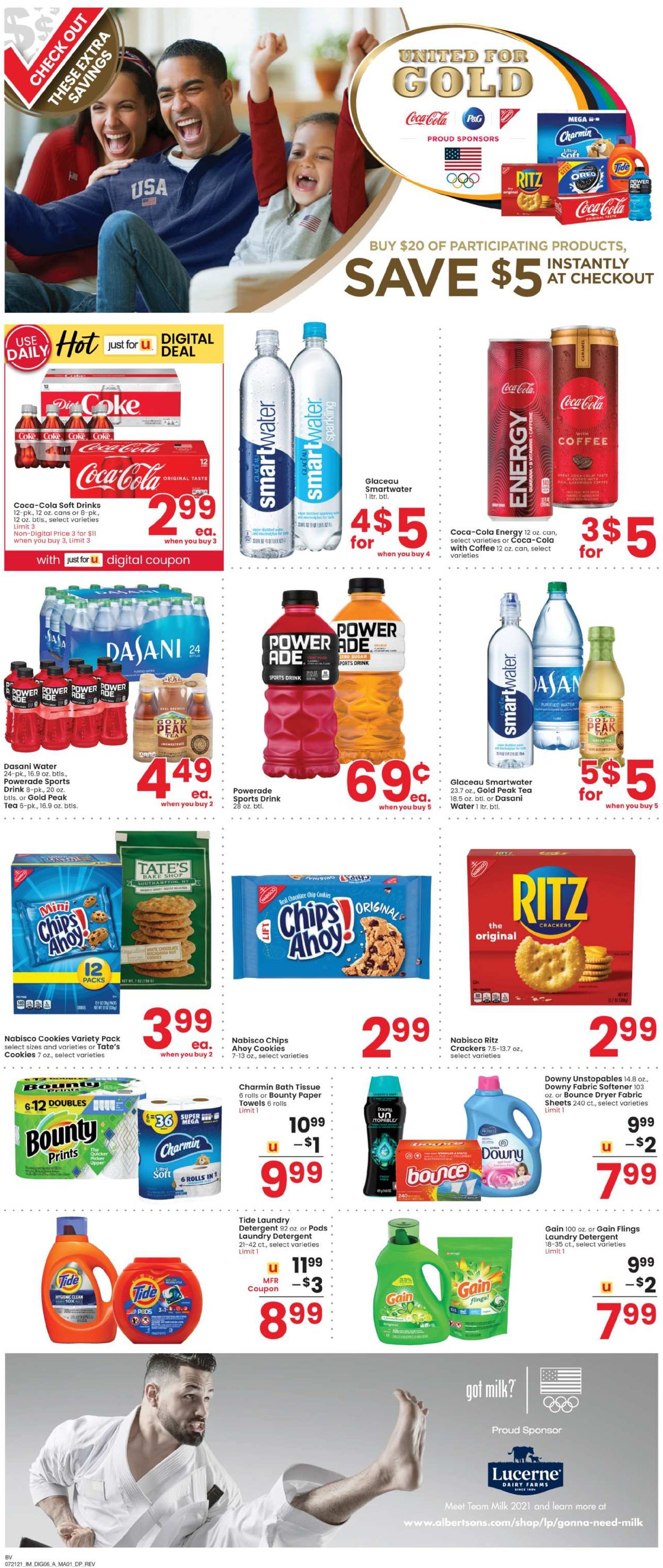 Catalogue Albertsons from 07/21/2021
