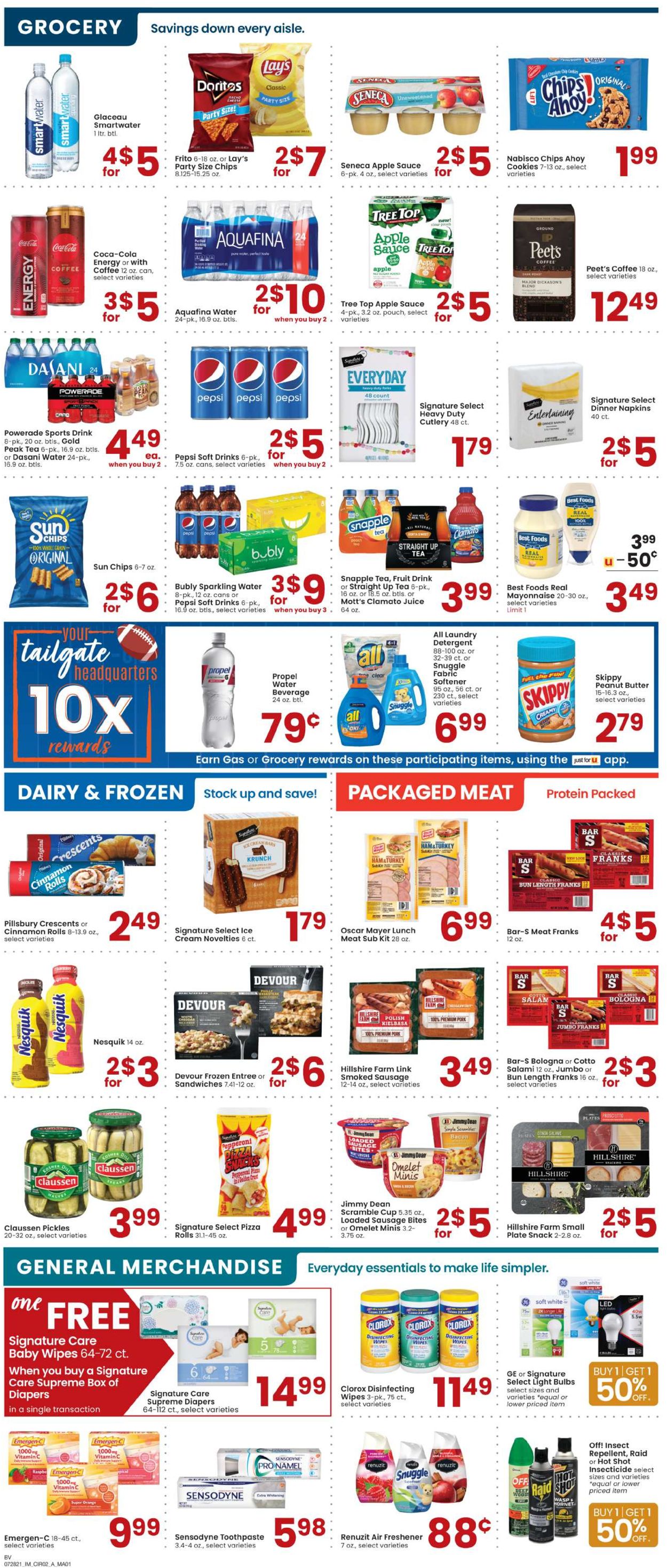 Catalogue Albertsons from 07/28/2021