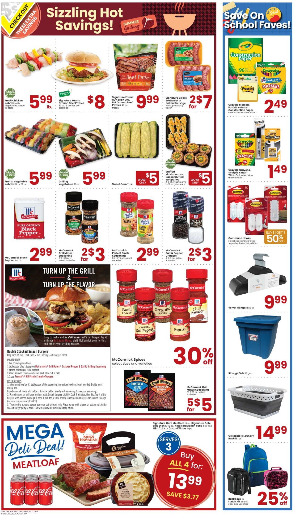 Catalogue Albertsons from 07/28/2021