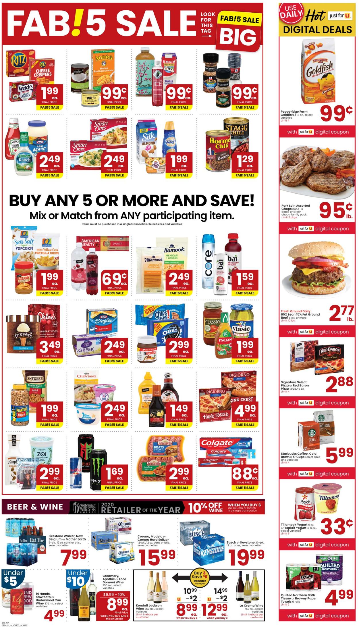 Catalogue Albertsons from 08/04/2021