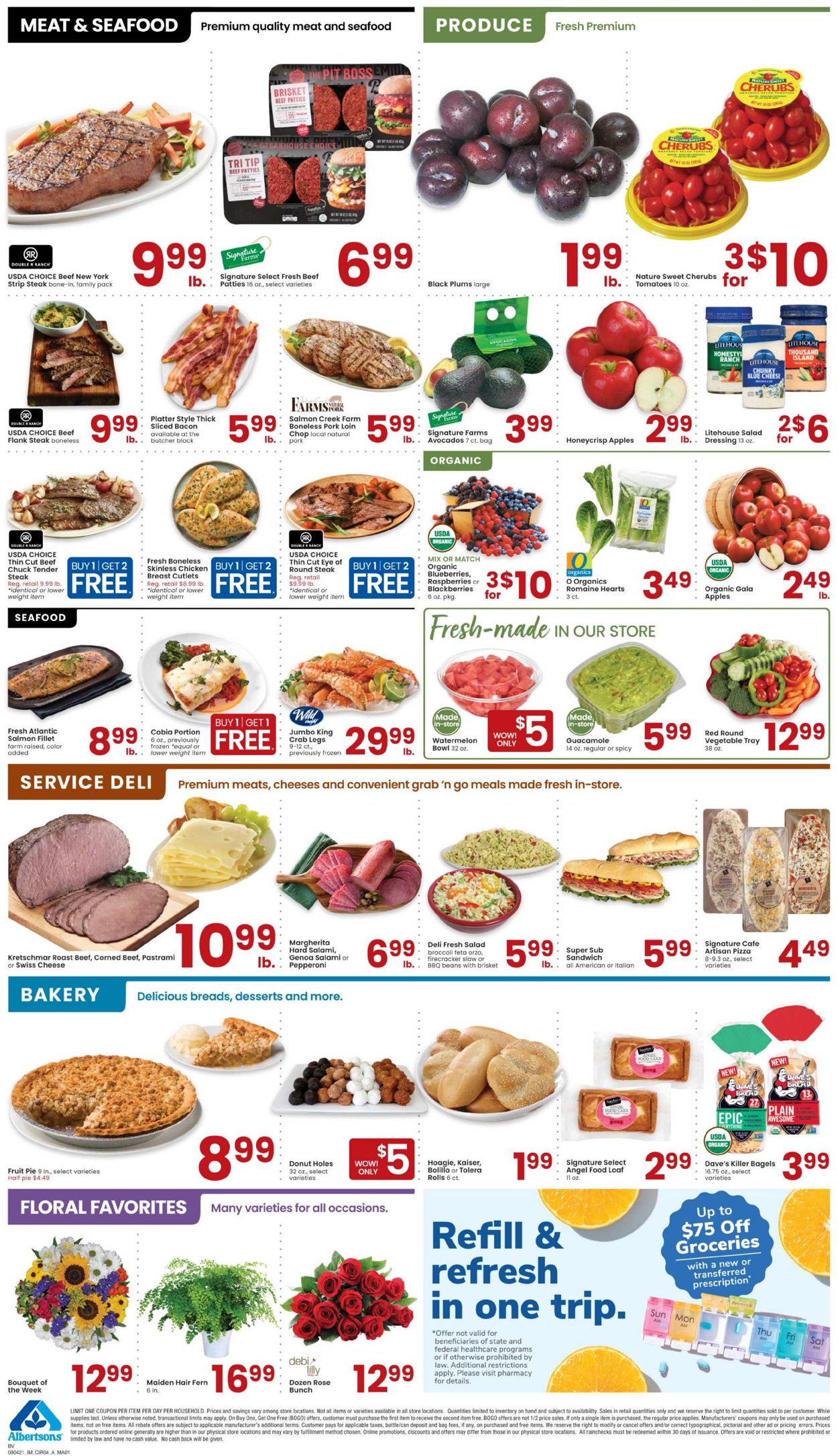 Catalogue Albertsons from 08/04/2021