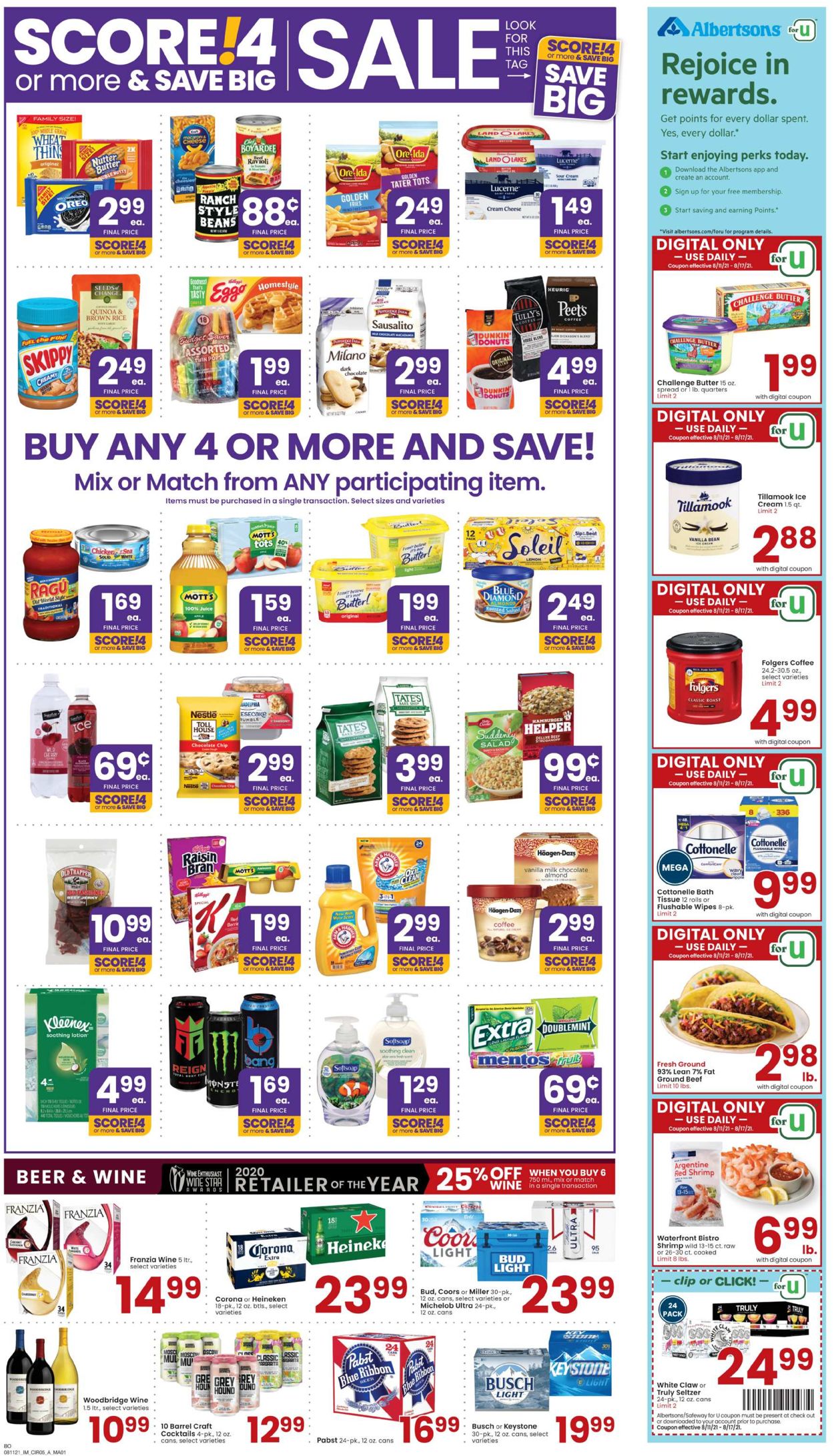 Catalogue Albertsons from 08/11/2021