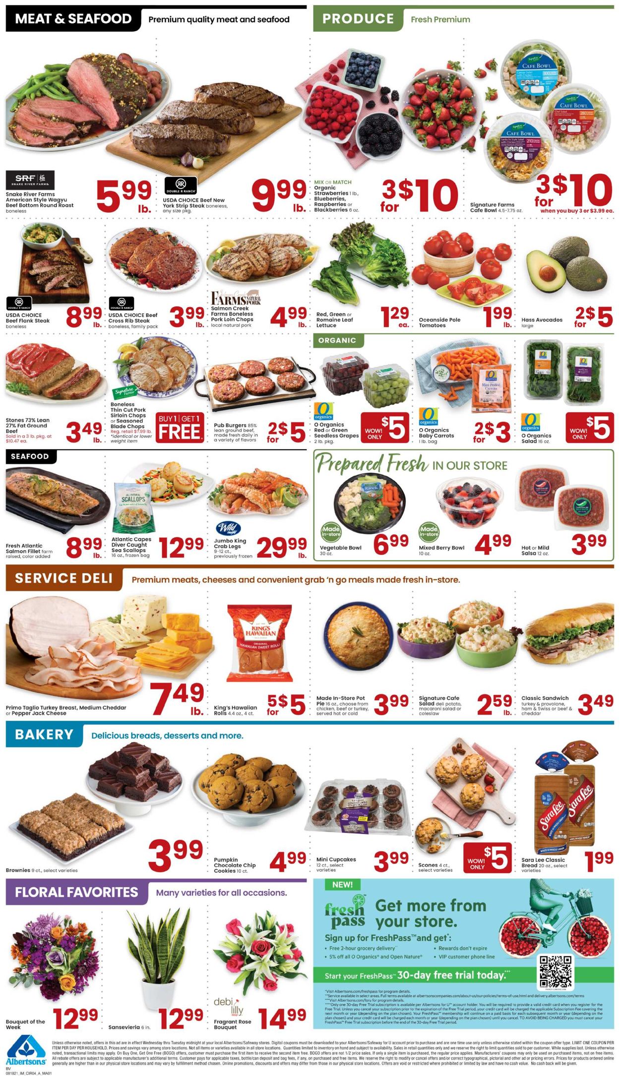 Catalogue Albertsons from 08/18/2021