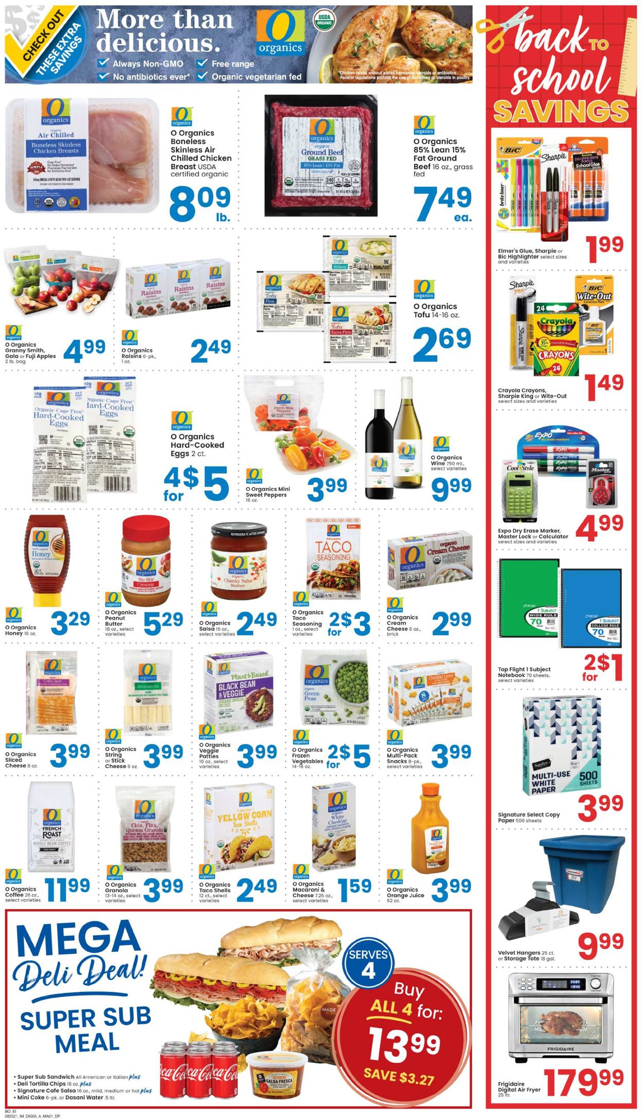 Catalogue Albertsons from 08/25/2021