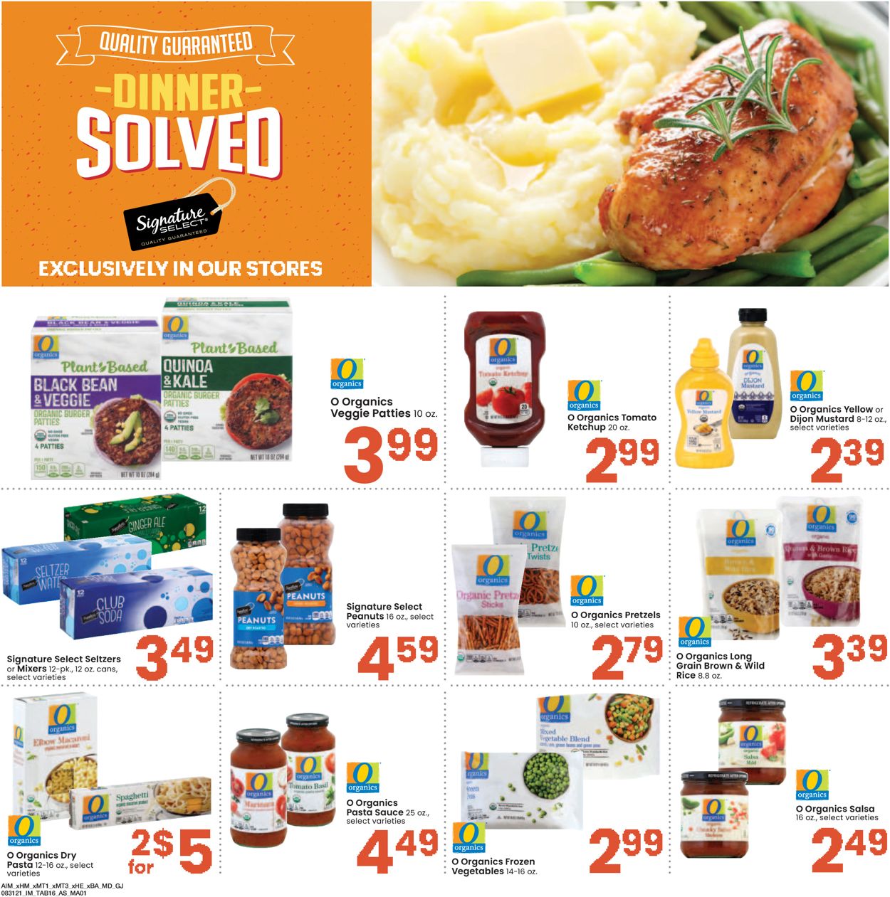 Catalogue Albertsons from 08/31/2021