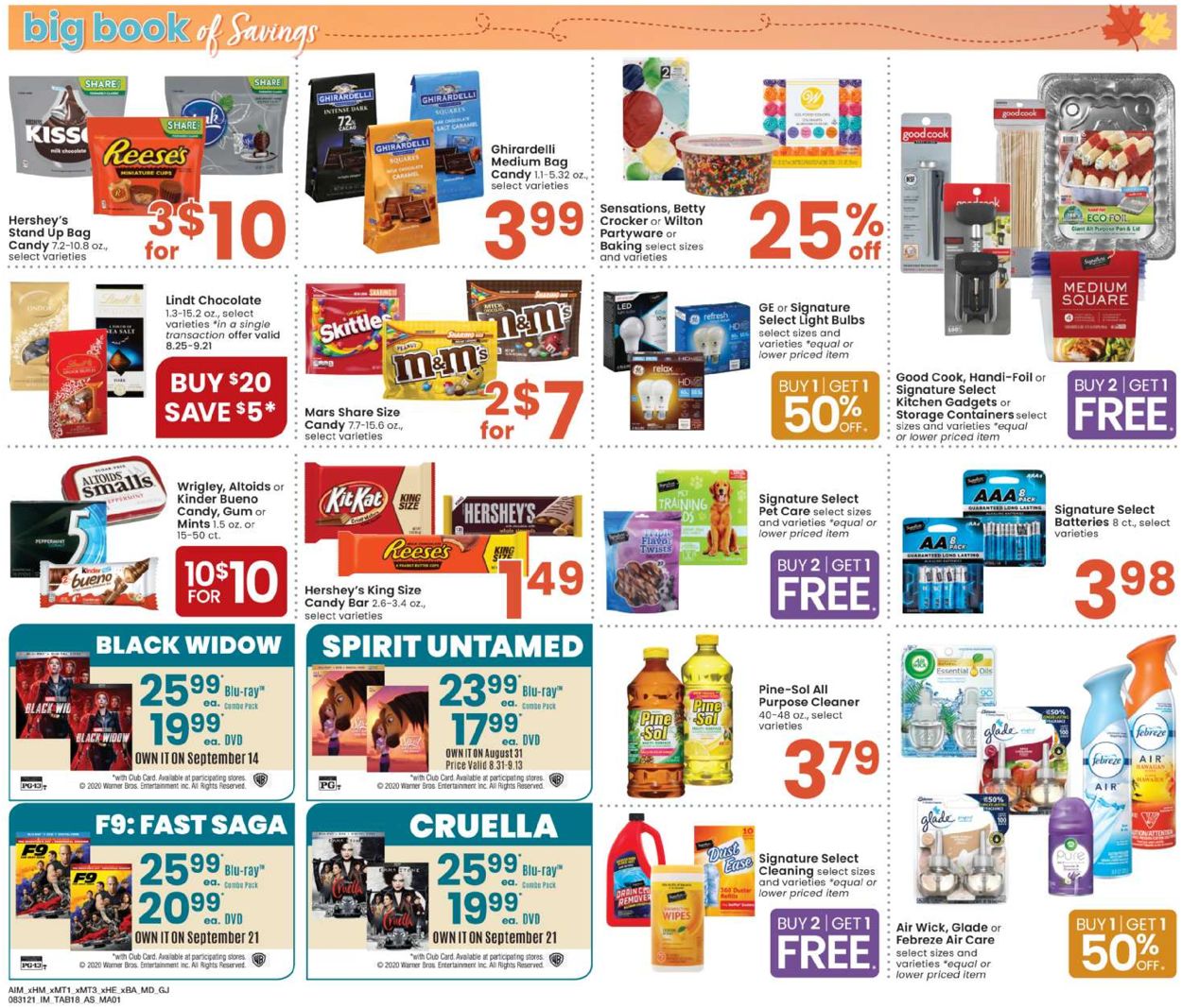 Catalogue Albertsons from 08/31/2021
