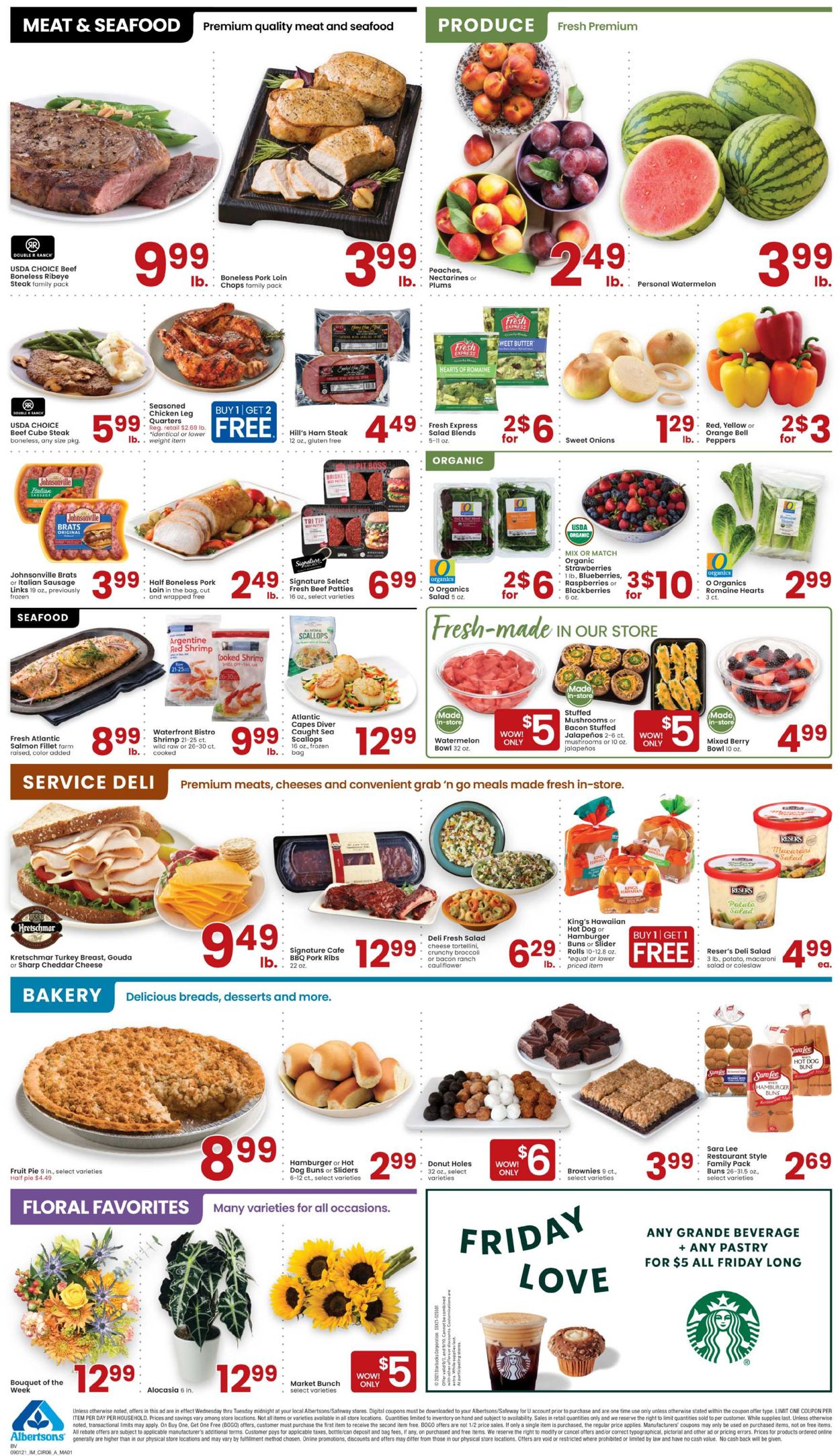 Catalogue Albertsons from 09/01/2021