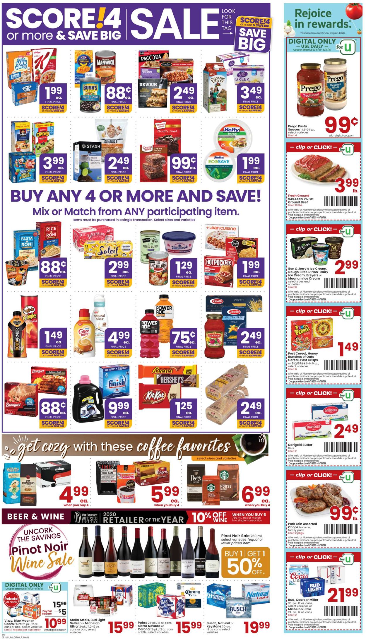 Catalogue Albertsons from 09/15/2021